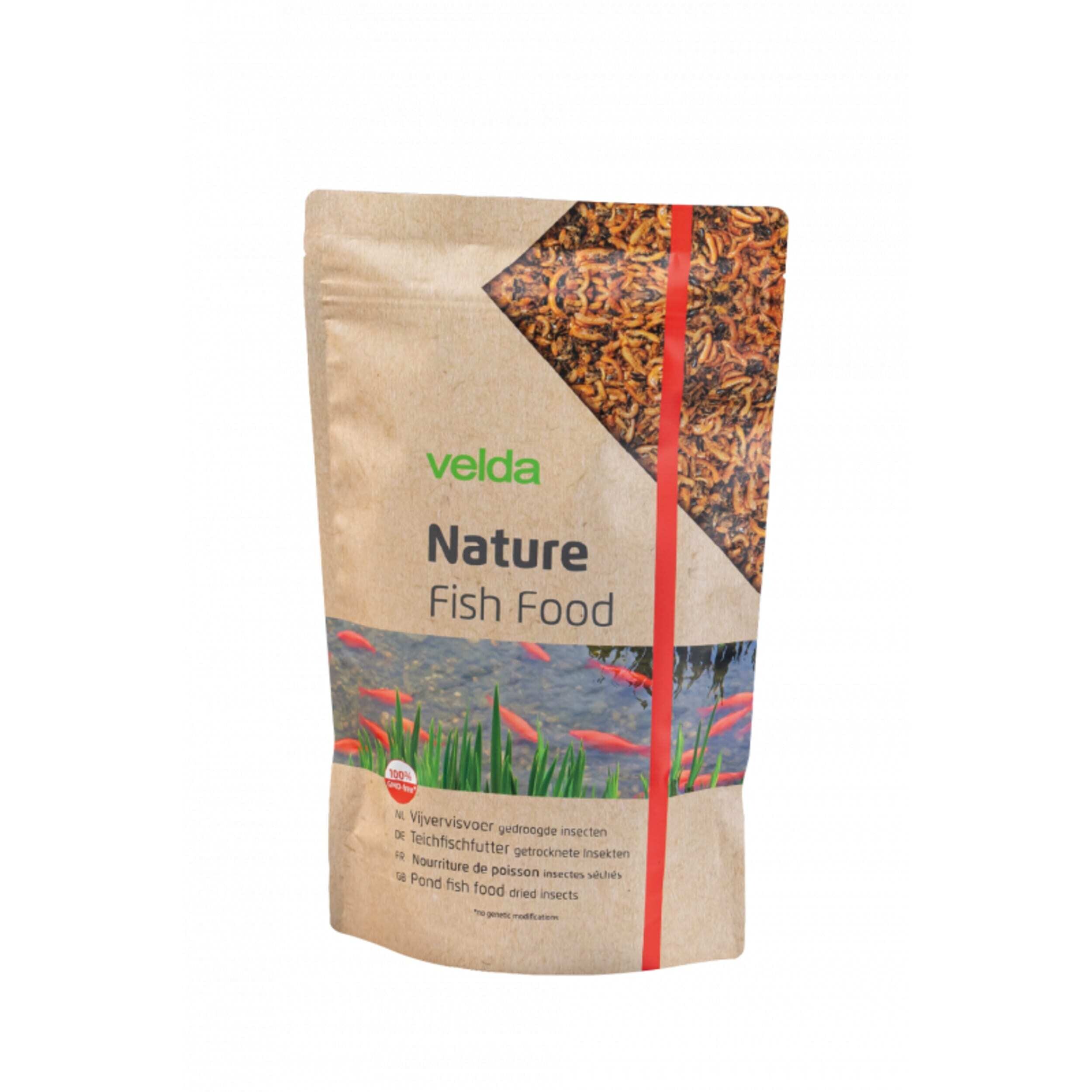 Velda Nature Fish Food 1000 ml - Natuurlijk Vijvervoer voor Vitaliteit & Groei van Vijvervissen