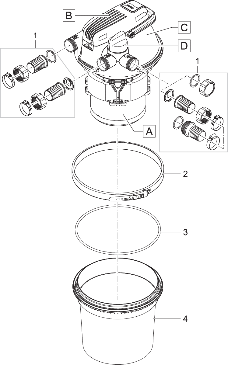 Vervanglamp UVC 24 W