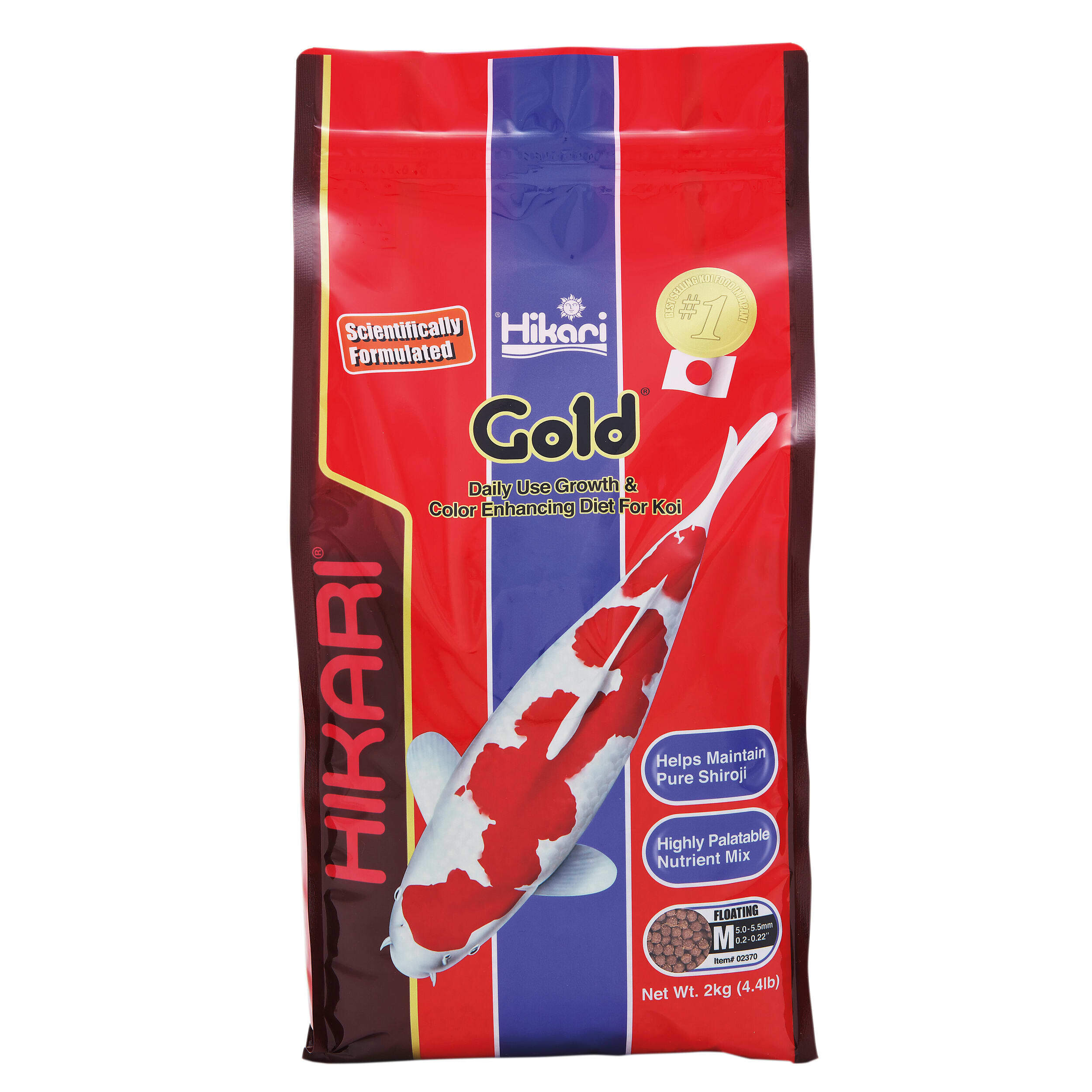 Hikari Gold Medium 2kg Vijver voeding