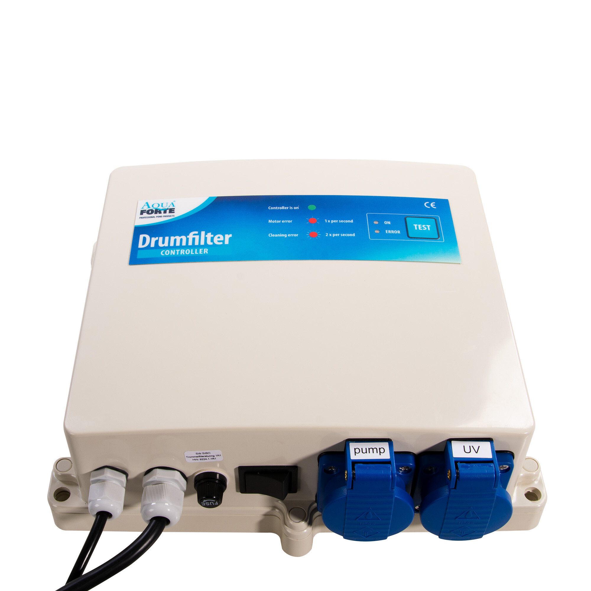 Controller t.b.v. AFT-1 trommelfilter
