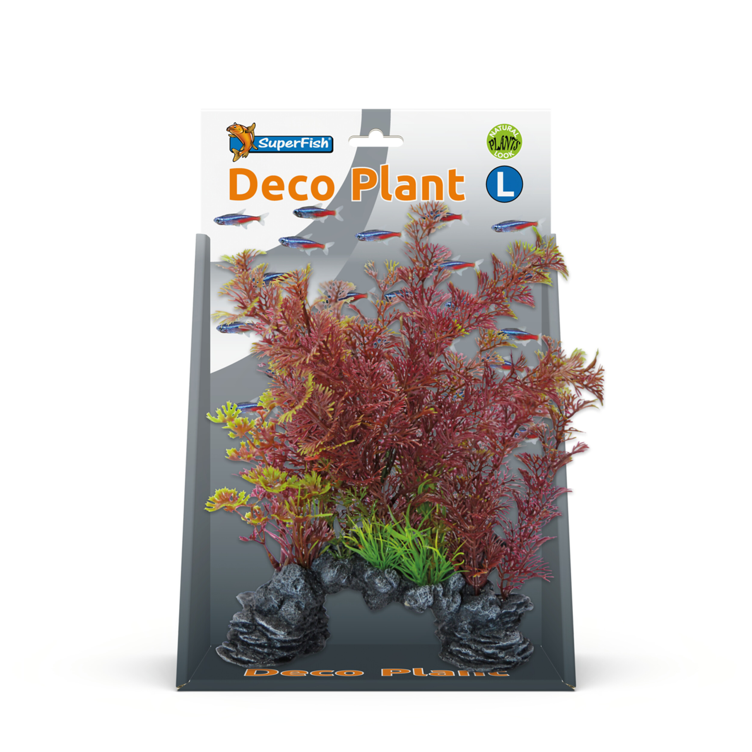 Deco Plant L Cabomba Red