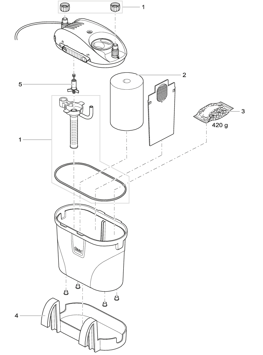 Oase FiltoSmart 60 Aanzuigset - Essentiële Vijverfilter Upgrade voor Helder Water afbeelding