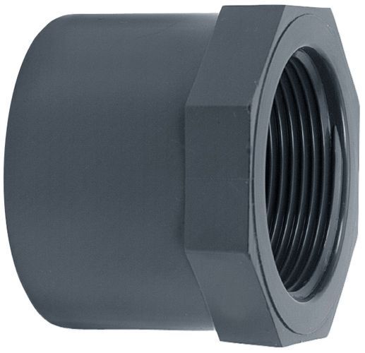 Europond PVC Lijmring 25mm met ½" Binnendraad - Waterdichte Verbindingsring voor Vijverconstructie afbeelding