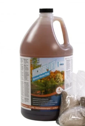 Microbe-Lift Herfst/Winter Vijveronderhoud - 4L & 8 Zakjes voor Gezond Vijverleven afbeelding