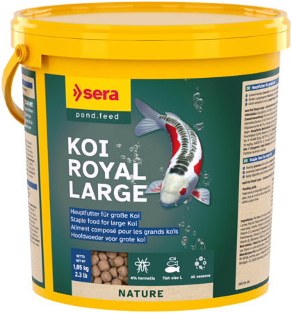 Sera Koi Royal Large 3.8L (1050g) - Gezond Koivoer voor Groei & Weerstand afbeelding