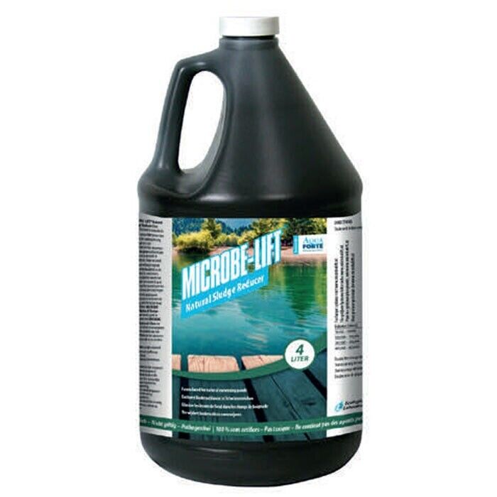 Microbe-Lift Natural Sludge Reducer 4L - Bio Vijverslib Verwijderaar & Waterzuiveraar afbeelding