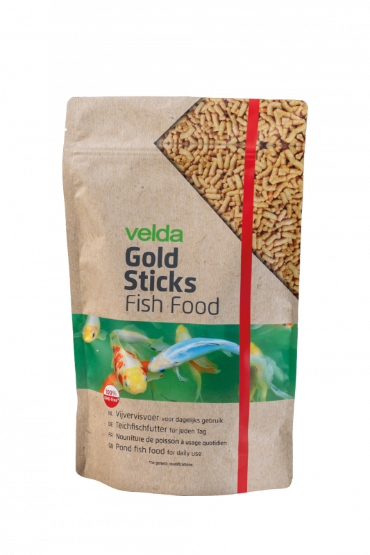 Velda Nature Fish Food 5000ml - Natuurlijk Vijvervoer Rijk aan Eiwitten, Calcium en Mineralen afbeelding