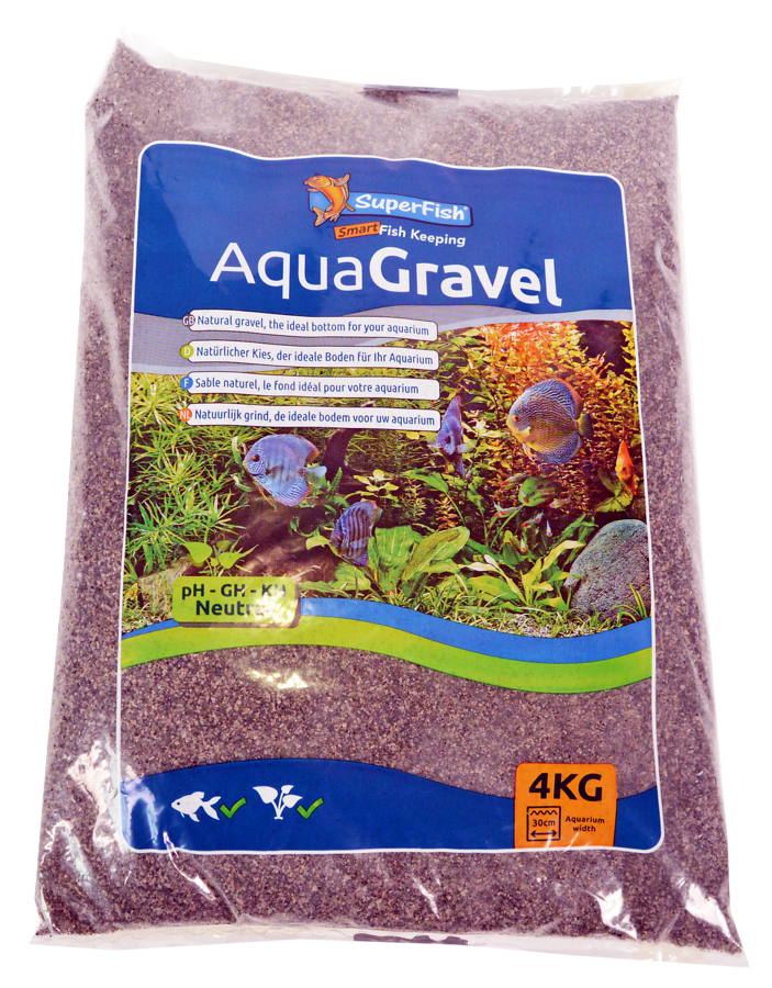 Superfish Aqua Grind Koffie Bodembedekking 2-3mm - Veilig voor Aquaria, 4kg afbeelding