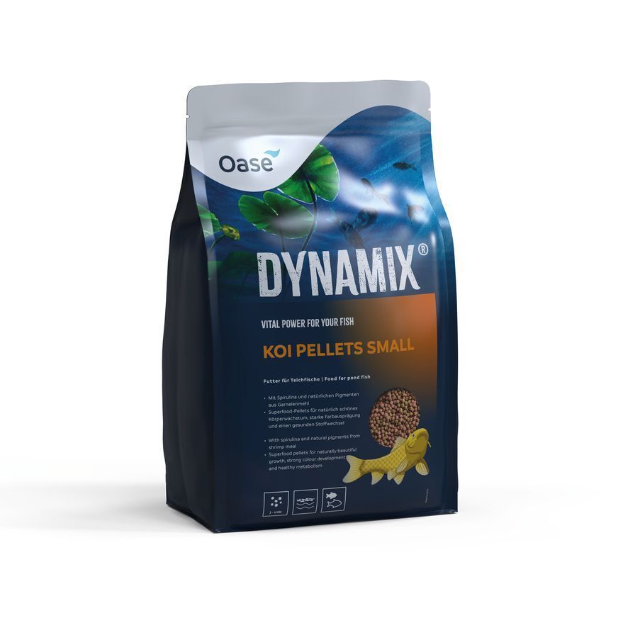 Oase DYNAMIX Koi Pellets Small 8L - Voeding voor Gezonde Kleine Koi tot 20cm afbeelding