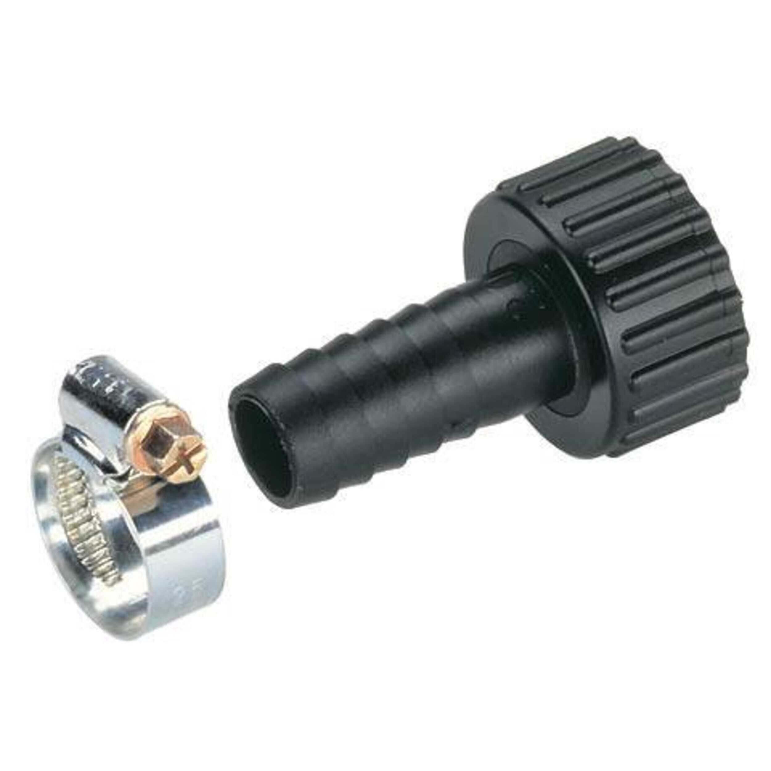 Gardena Aansluitstuk 19mm 3/4 - Vacuümbestendige Koppeling voor Tuinslang/Pomp - Inclusief Slangklem