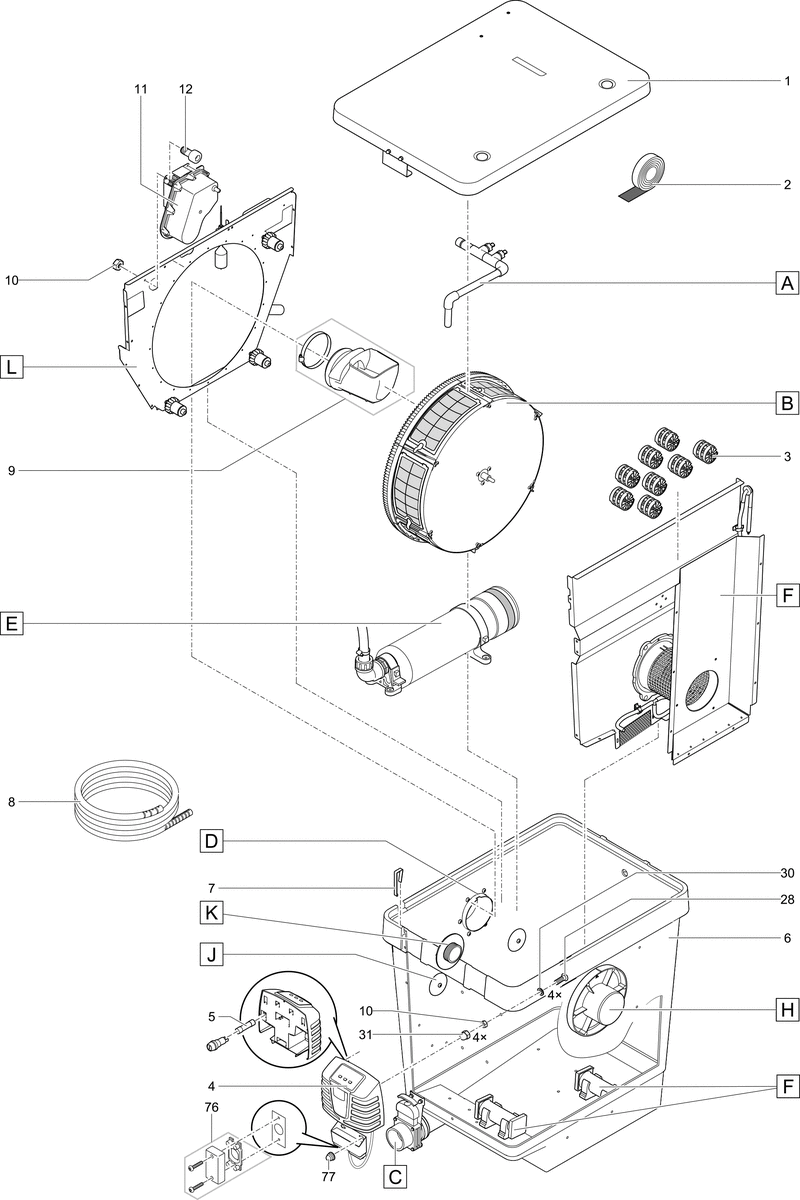 Toebehoren Hel-X 13 mm 20 l afbeelding