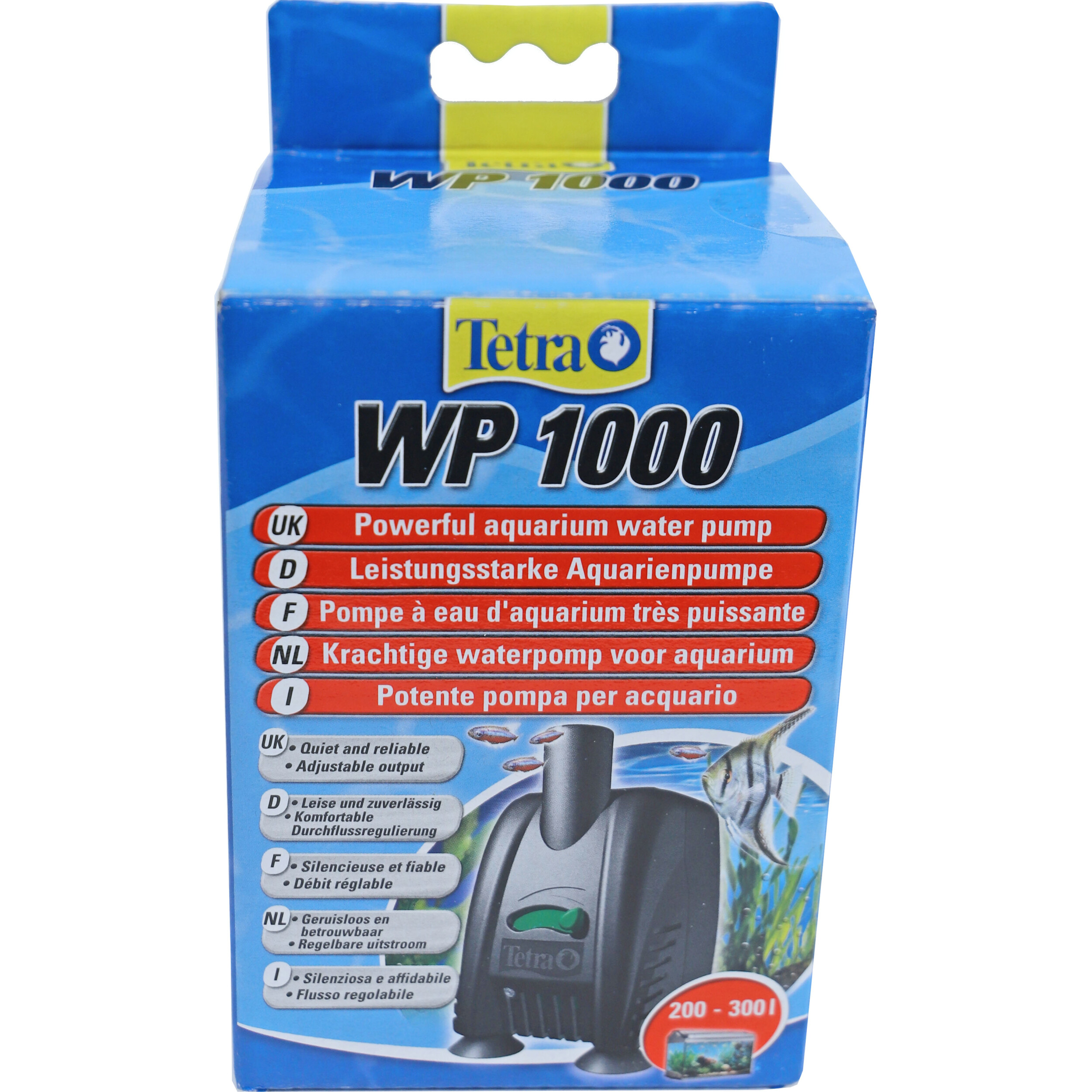 Tetra Circulatie Pomp WP 1000 - Stille Aquarium Pomp 200-300L met Regelbare Uitstroom