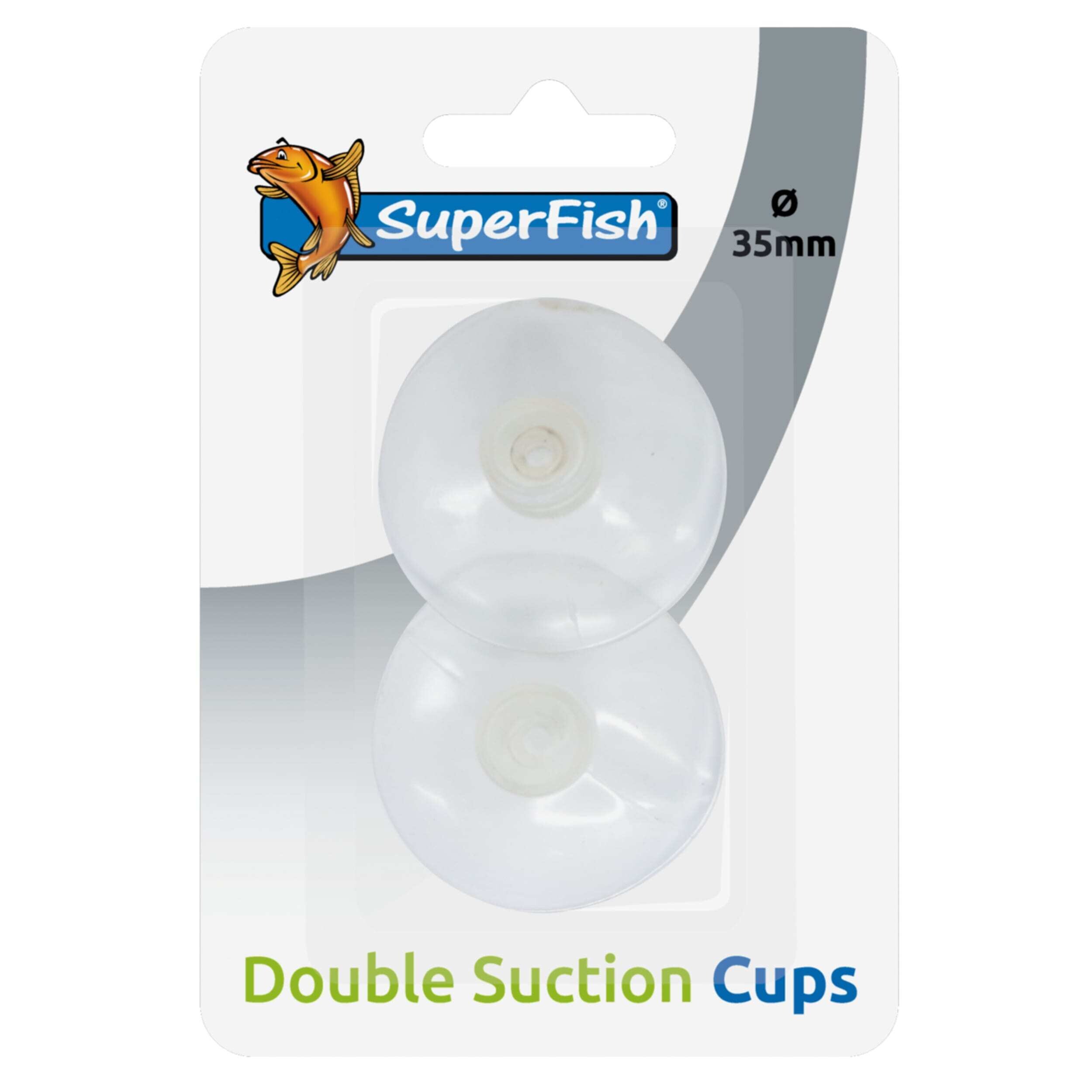 Superfish - Dubbel Zuigers Transparant
