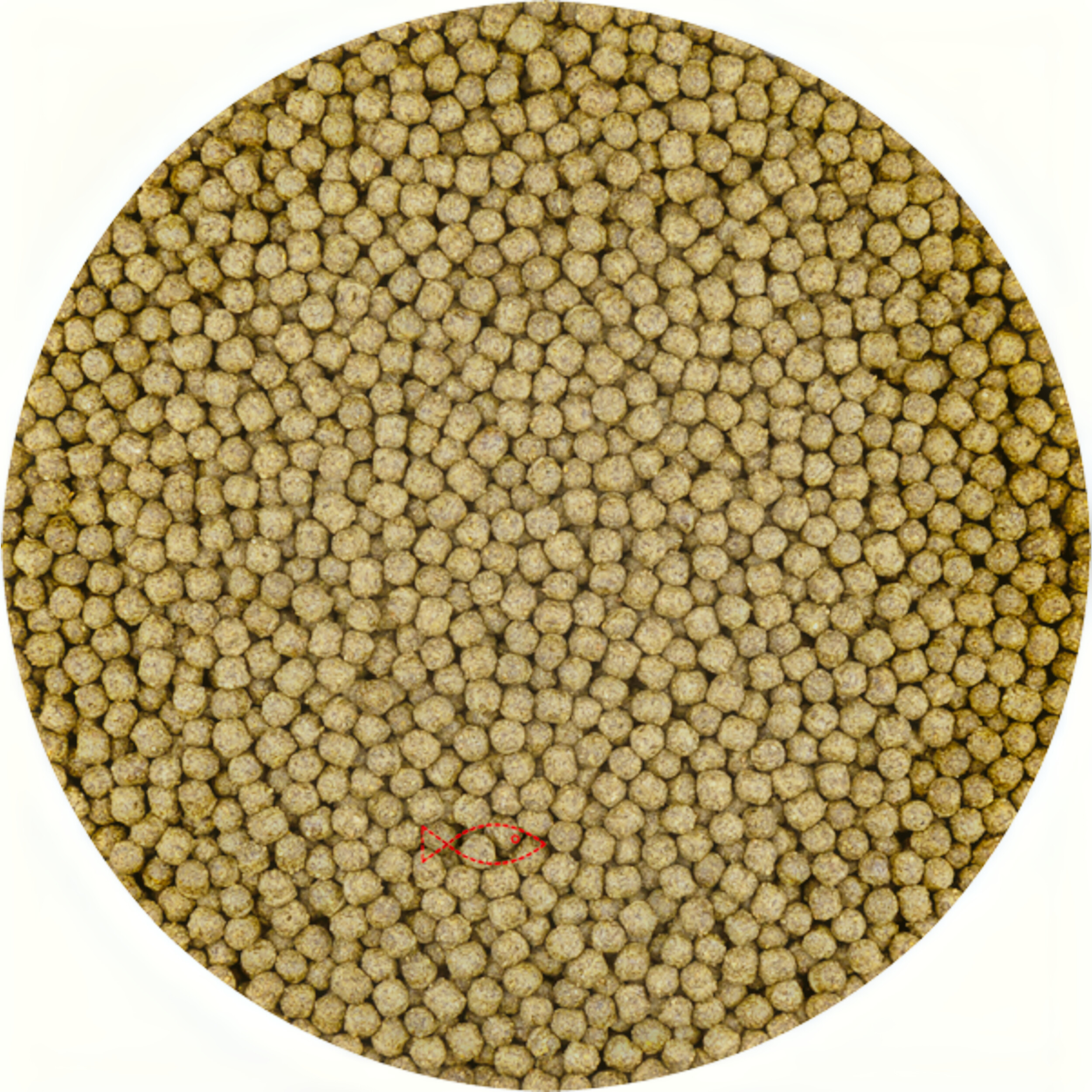 Vivani Vivani koivoer Color Met Spirulina 3mm 15kg Zak