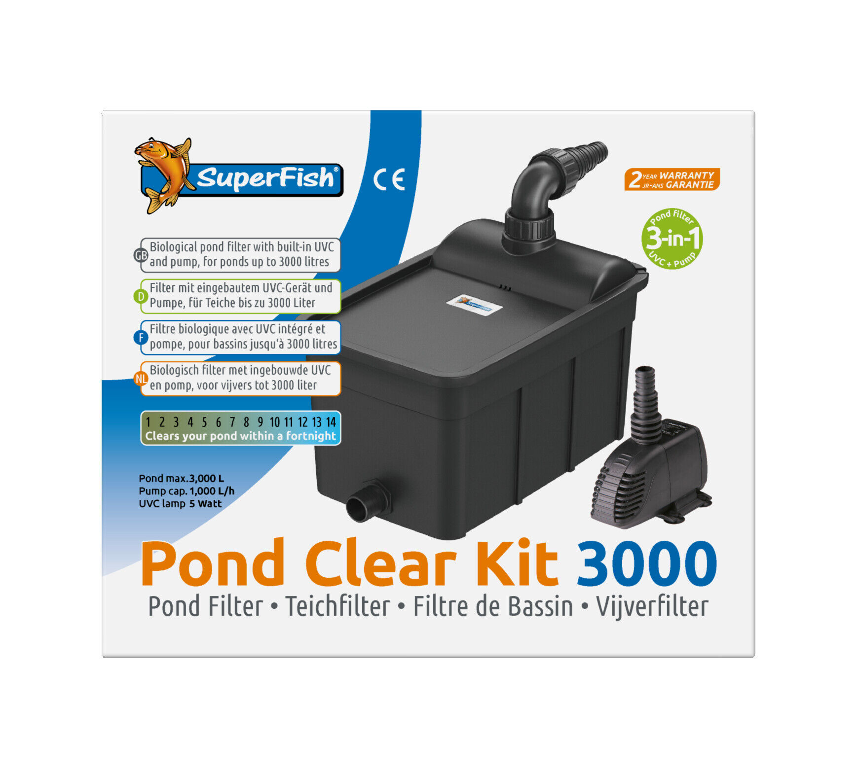 Pondclear Kit 3000