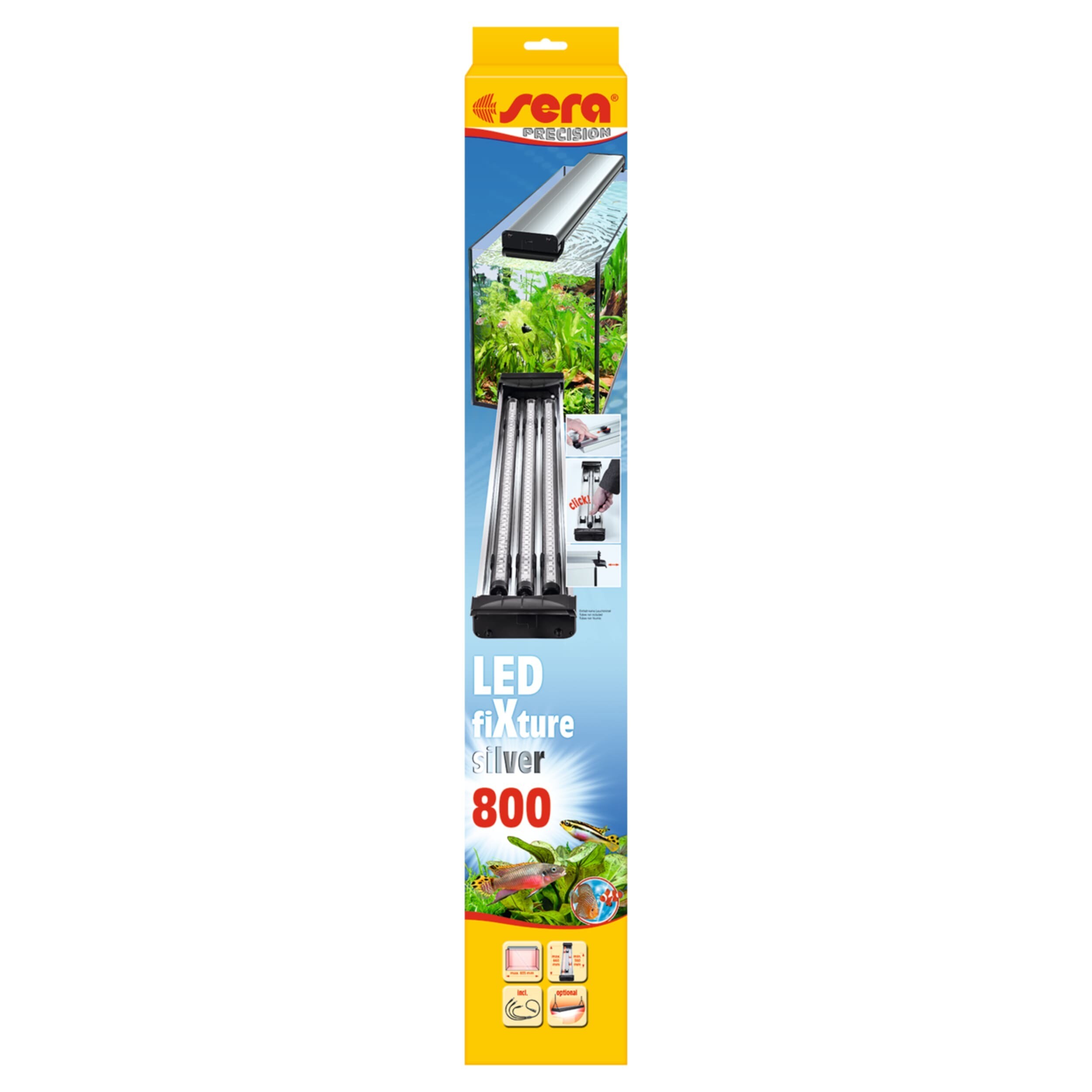 Sera LED fiXture silver 800