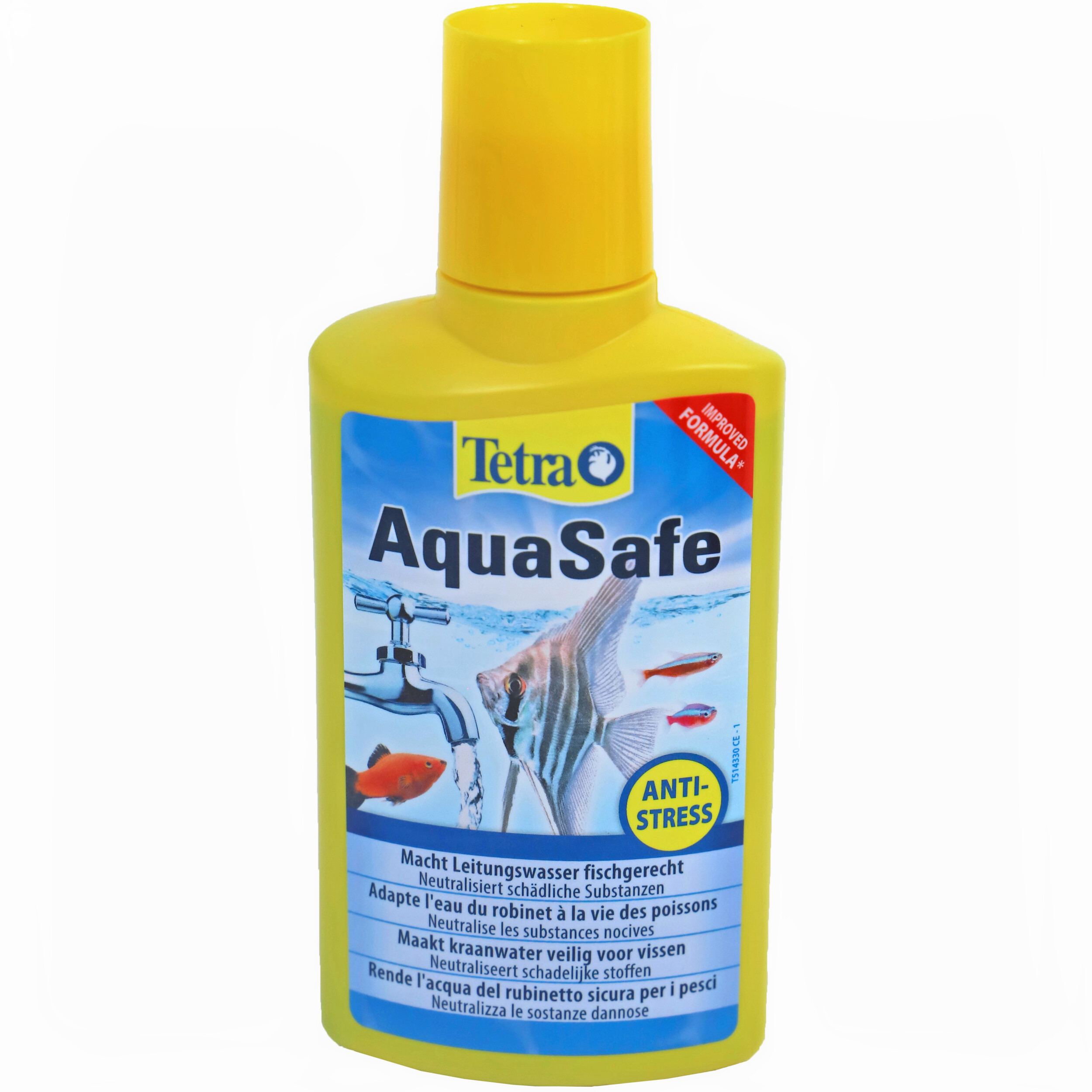 Tetra Aquasafe Bio-Extract 250 ml - Waterbehandeling, Neutraliseert Schadelijke Stoffen in Aquaria