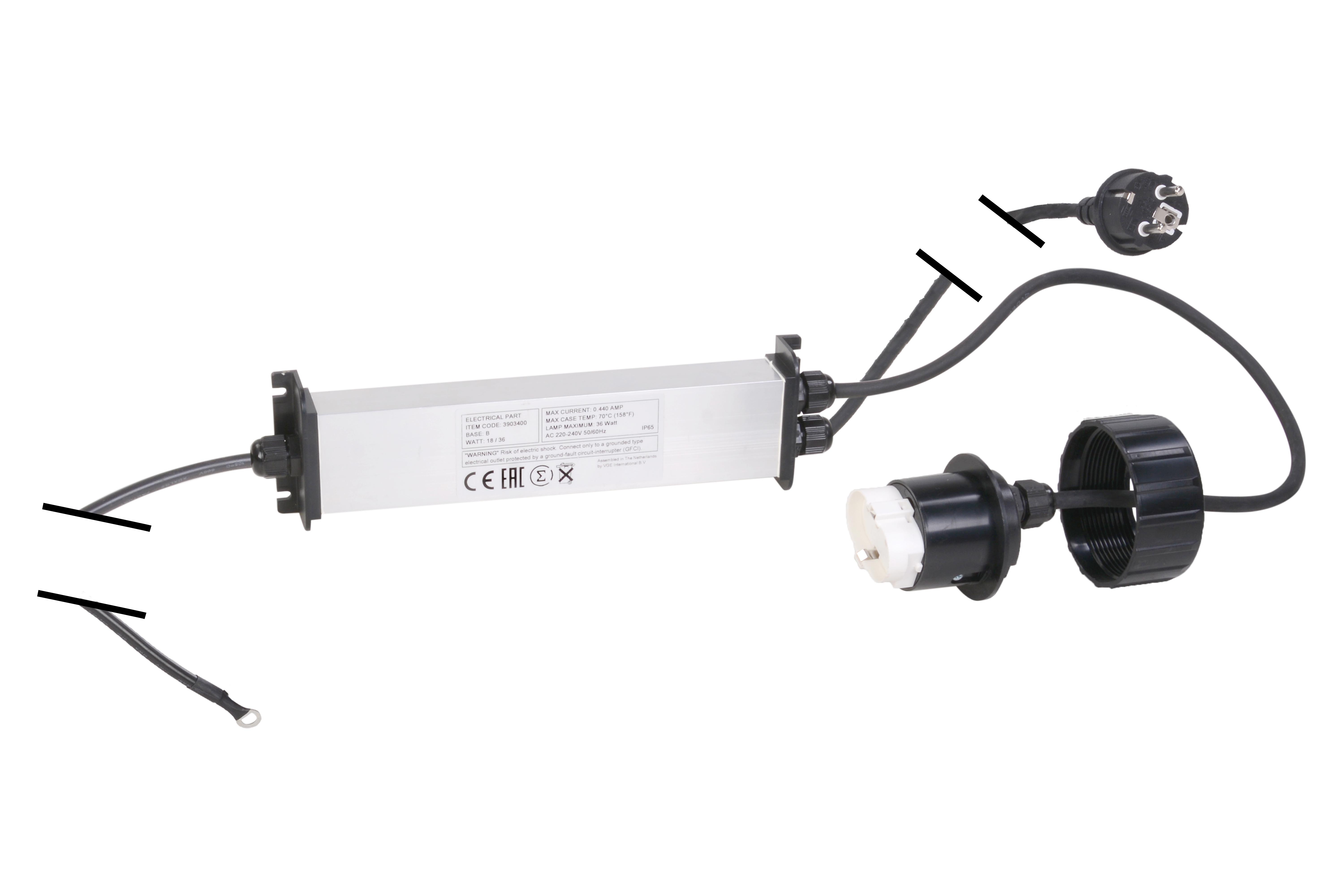 Ballast Xclear Professional UV-C unit 36 watt