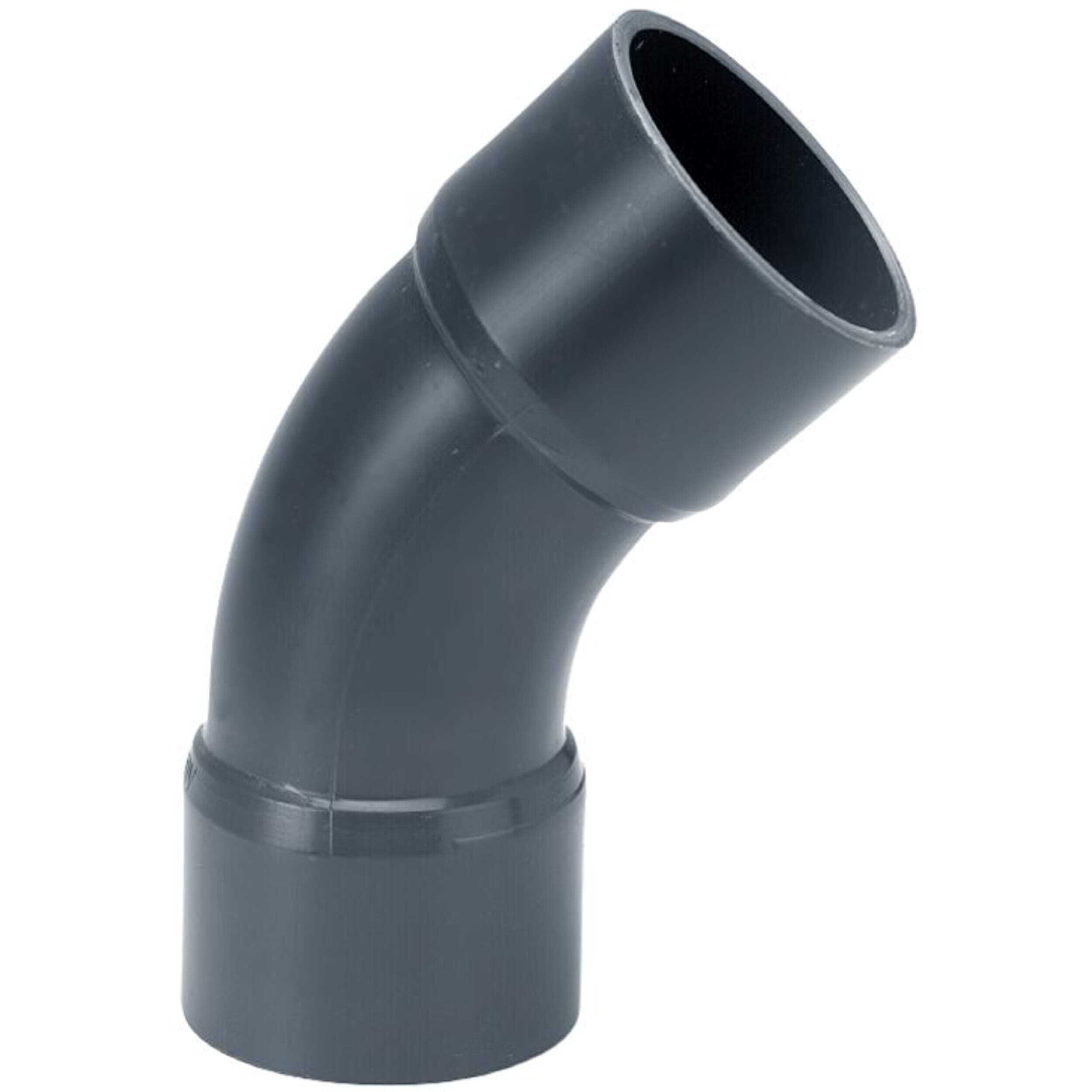 Bocht 45° lijm 50mm