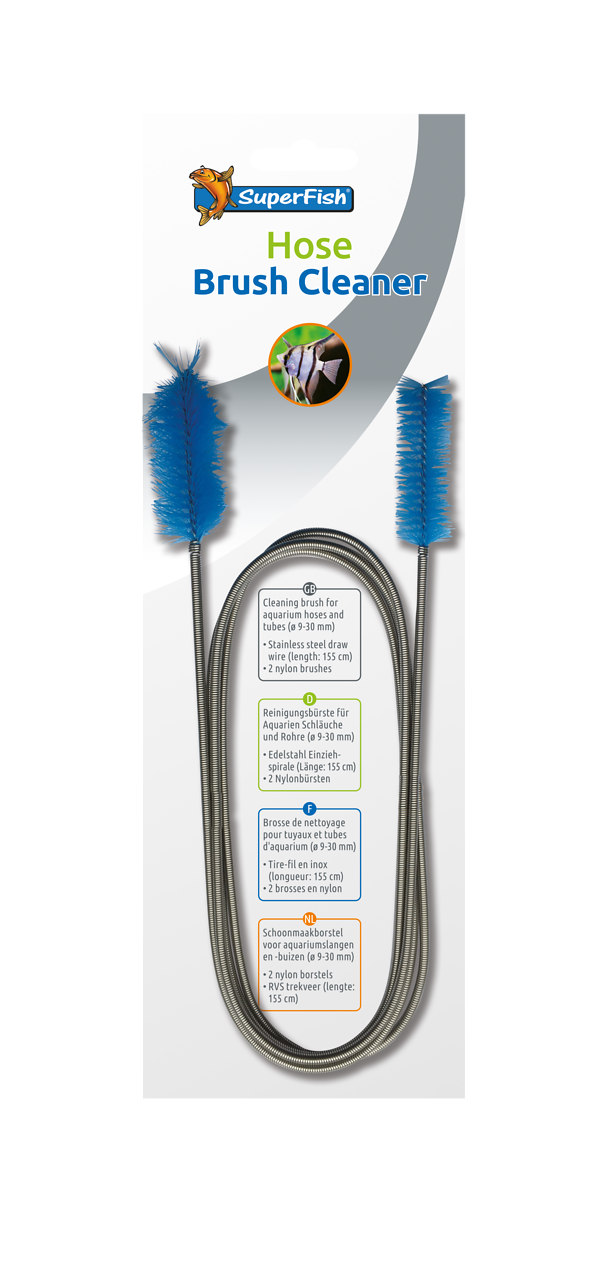 Superfish Hose Brush Cleaner - Efficient Reinigingsborstel voor Aquariumslangen 9-30mm afbeelding