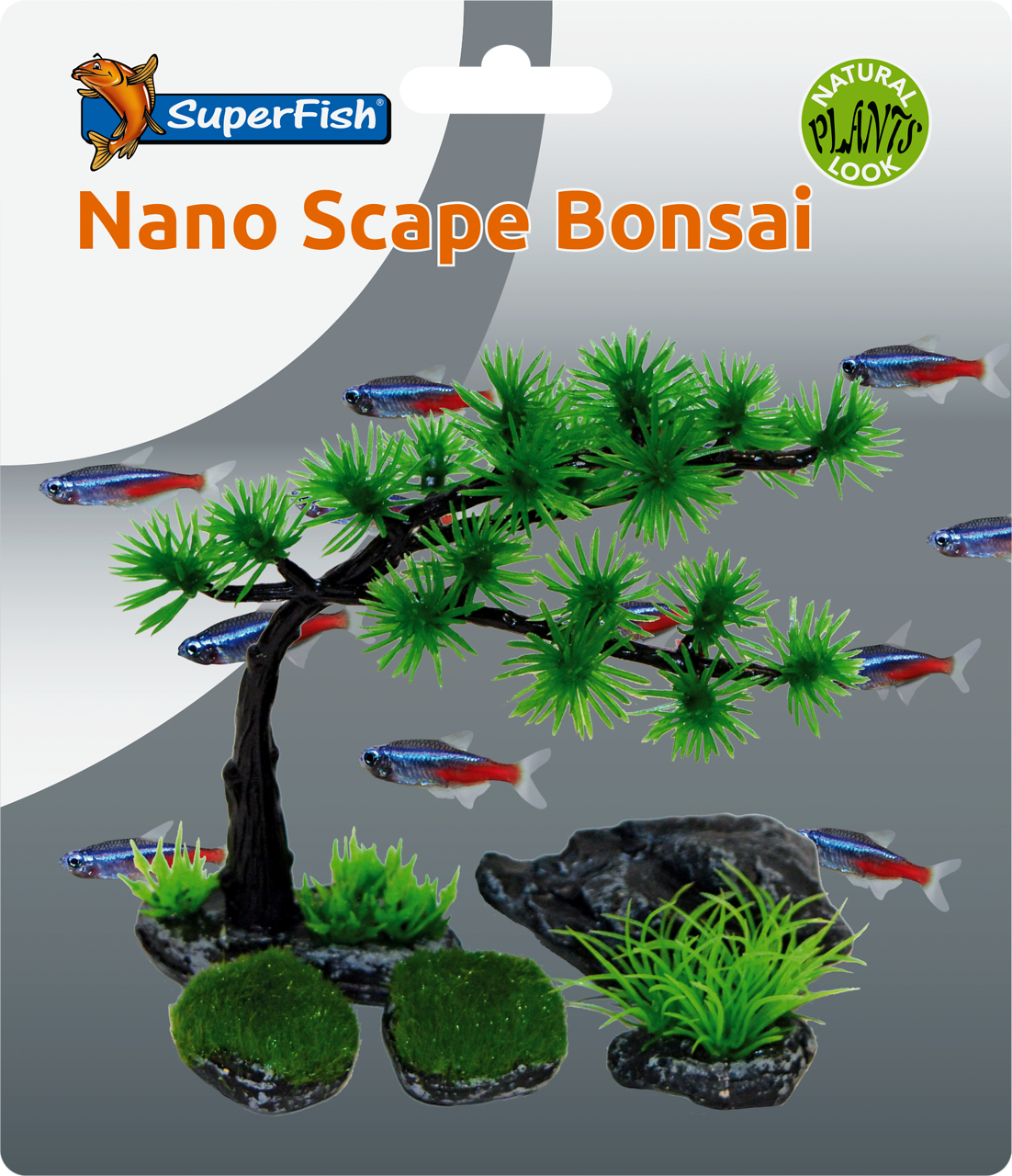 Superfish Nano Scape Bonsai Set - Japanse Aquarium Decoratie, Onderhoudsarm en Geschikt voor Alle Nano-aquaria afbeelding