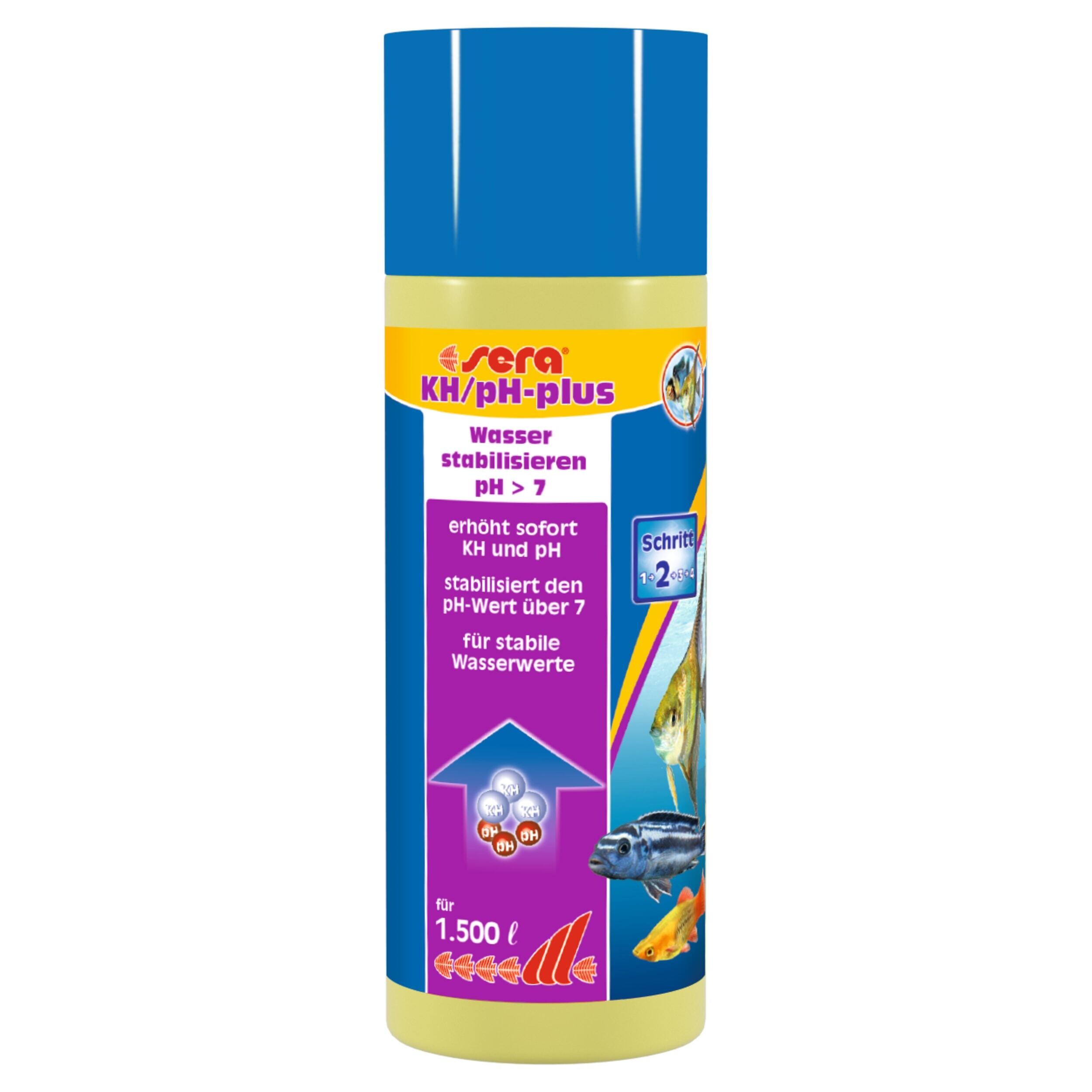 Sera KH/pH-plus 250ml voor Aquariums - Stabiliseert KH & pH Voor Gezond Water
