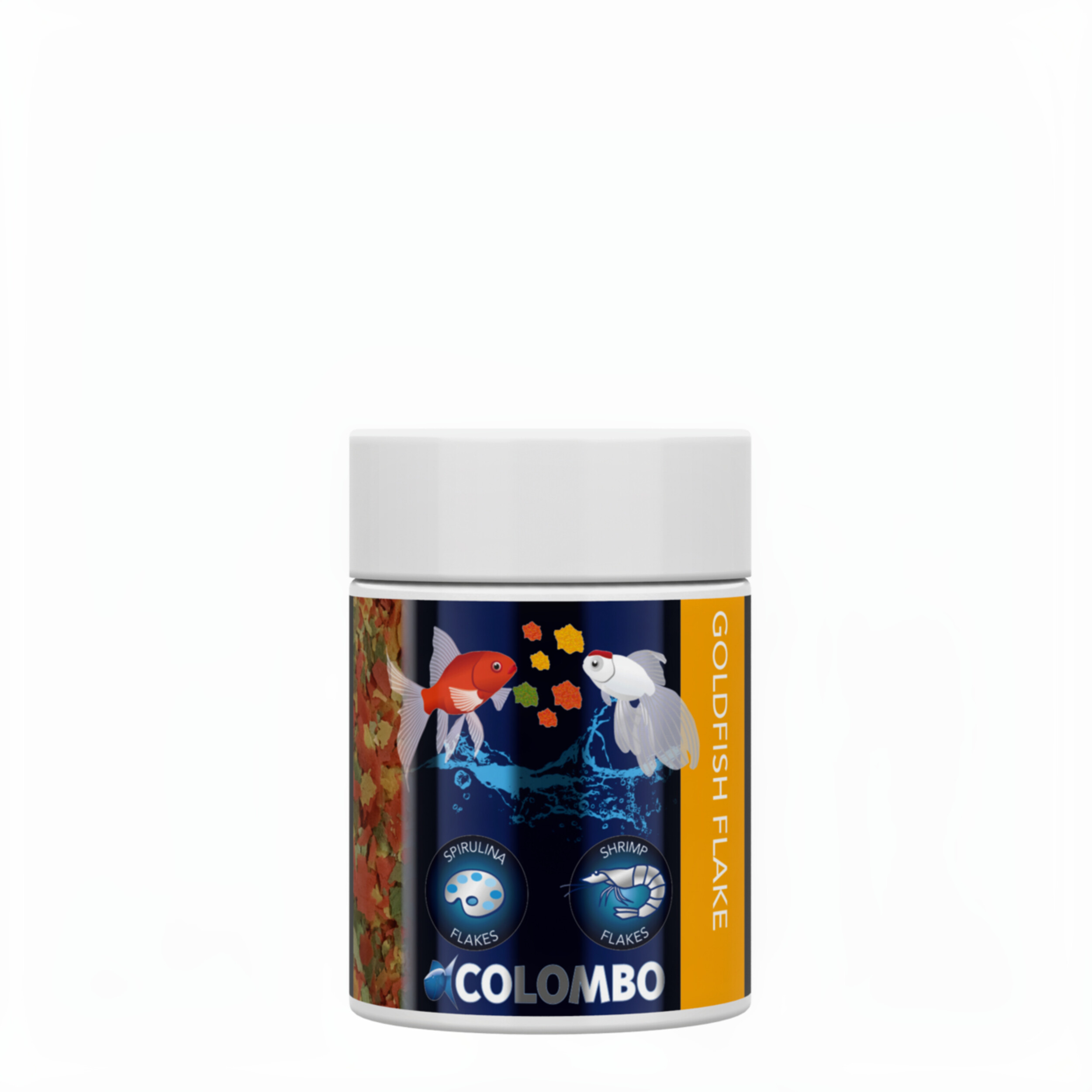 Colombo Goudvis Vlokkenvoer - Dagelijkse Voedingsvlokken 100ml voor Gezonde Goudvissen