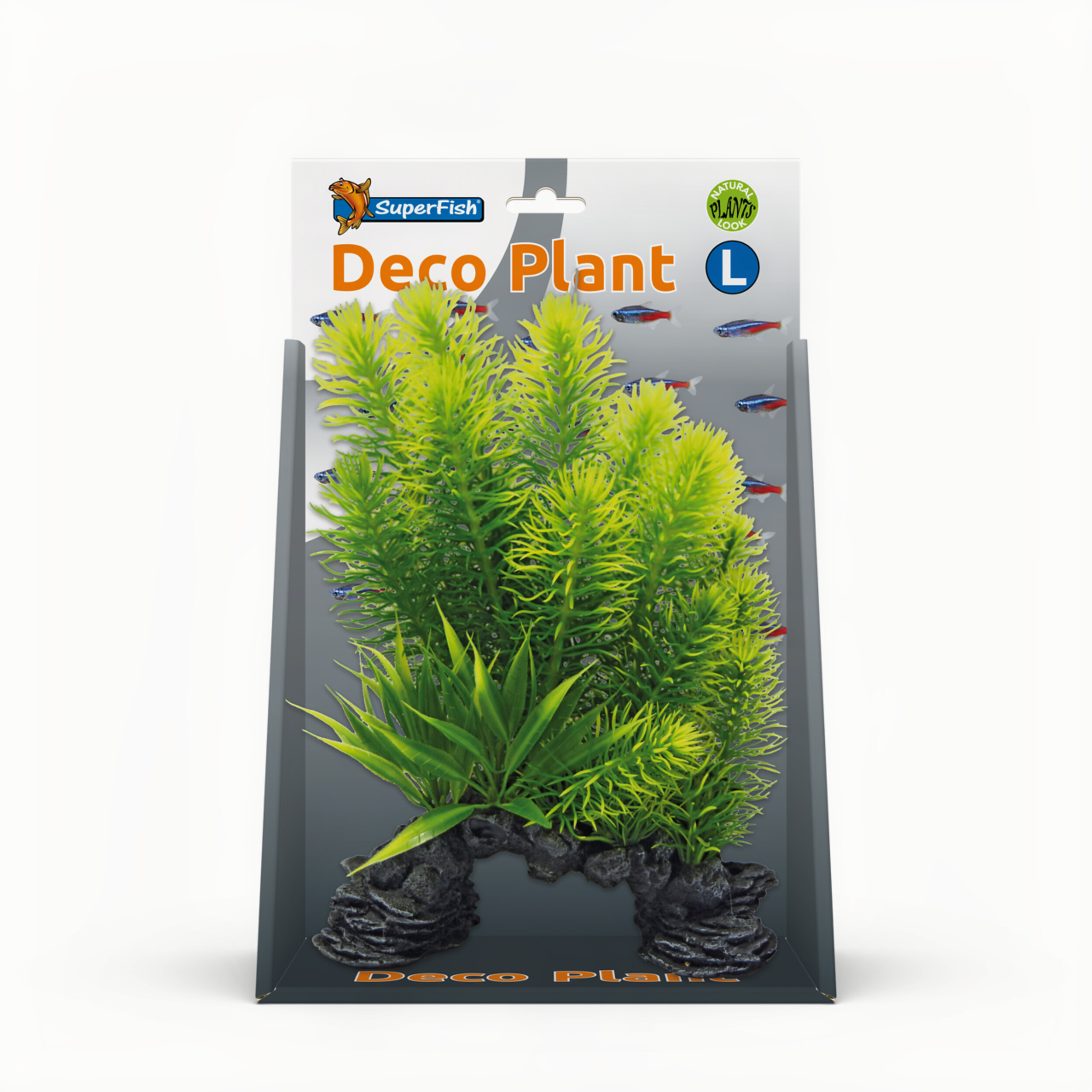 Superfish Deco Plant L Myriophyllum - Onderhoudsvrij, Veilig Aquarium Decoratie