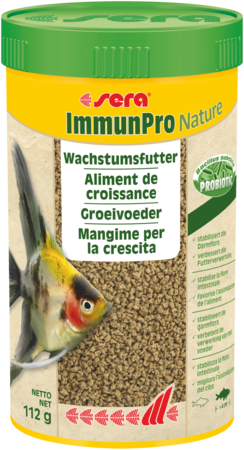 Sera ImmunPro Nature Groeivoer 250ml - Probiotische Siervisvoeding voor Kleur & Welzijn 112g afbeelding