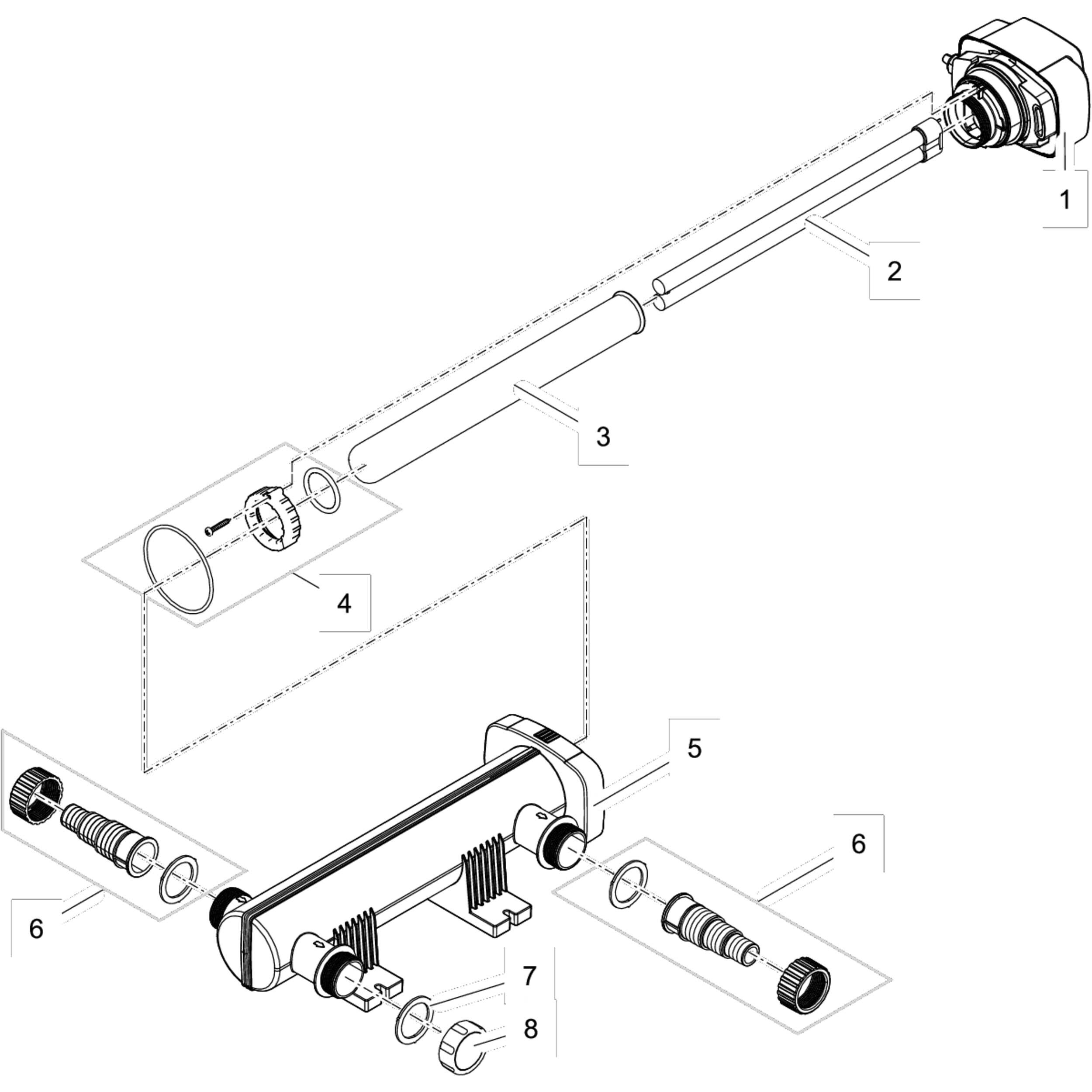 Verv. electrische eenheid Vitronic 18 W - Oase onderdelen