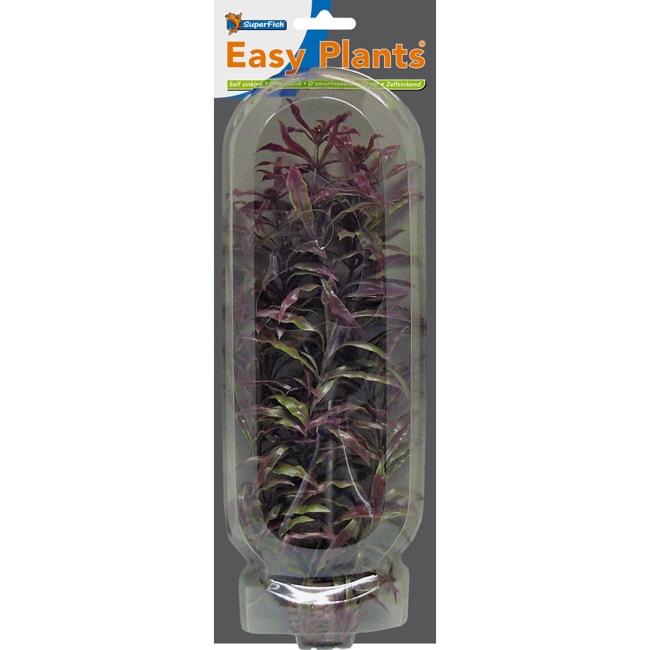 Superfish Easy Plant Kunstplant 30 cm - Natuurlijk Uiterlijk, Nr. 3 voor Aquariums - Onderhoudsvrij