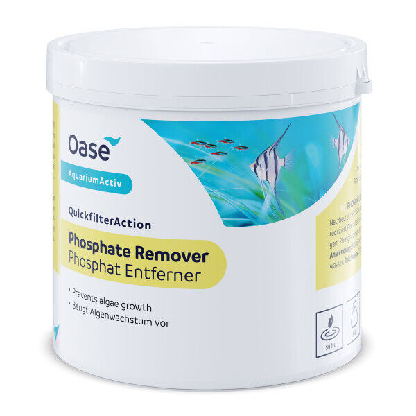 Oase QuickfilterAction 300g - pH-neutrale Fosfaatverwijderaar voor Kristalhelder Aquariumwater afbeelding