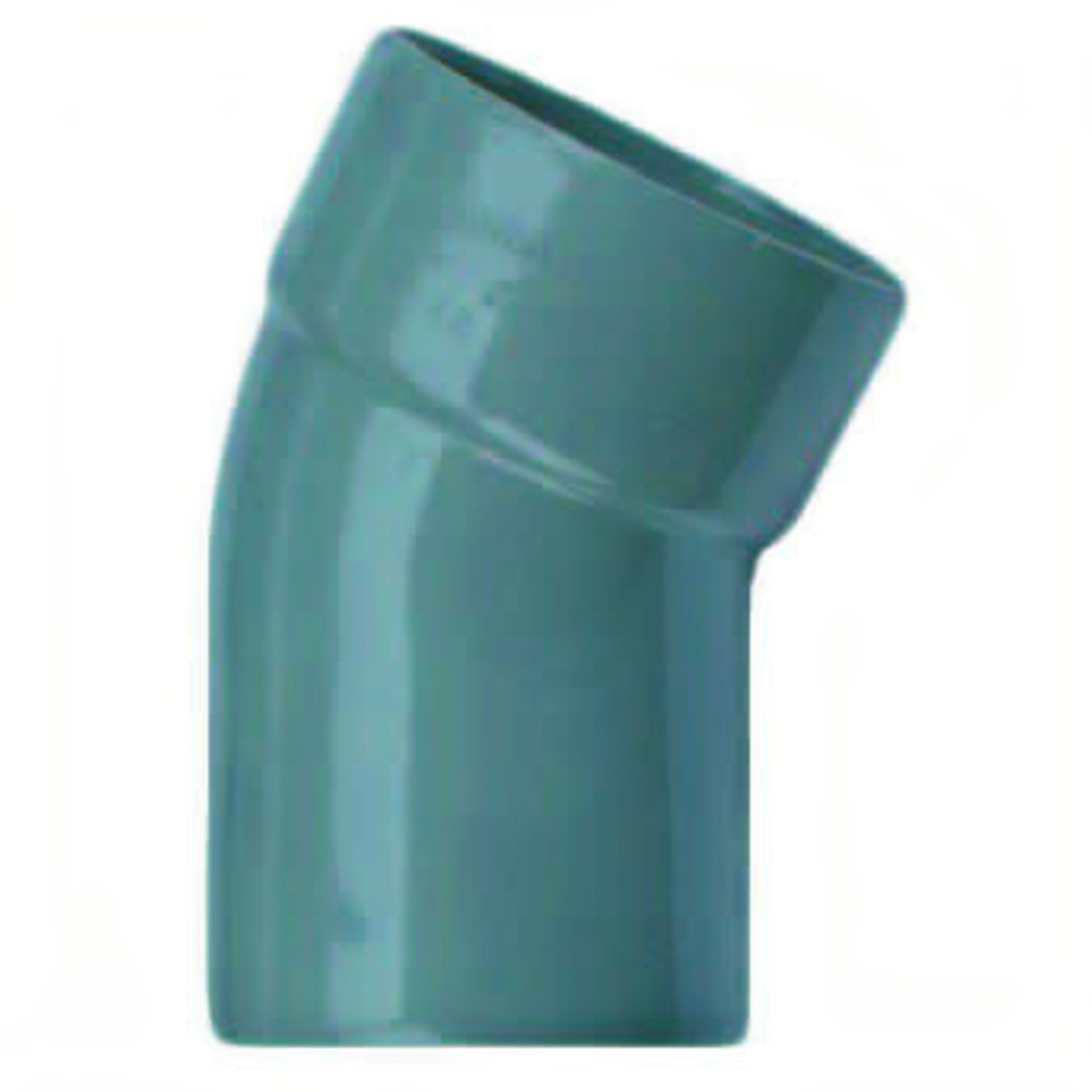 PVC-Winkelstück 22° Muffe x Zapfen 75mm