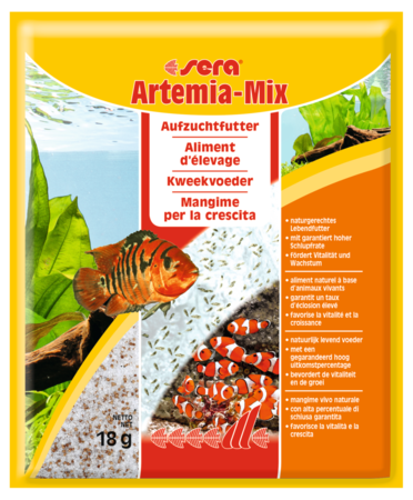 Sera Artemia-Mix: Voedzame Levende Aquarium & Vijver Voeding - Vitaliteit & Kleur afbeelding