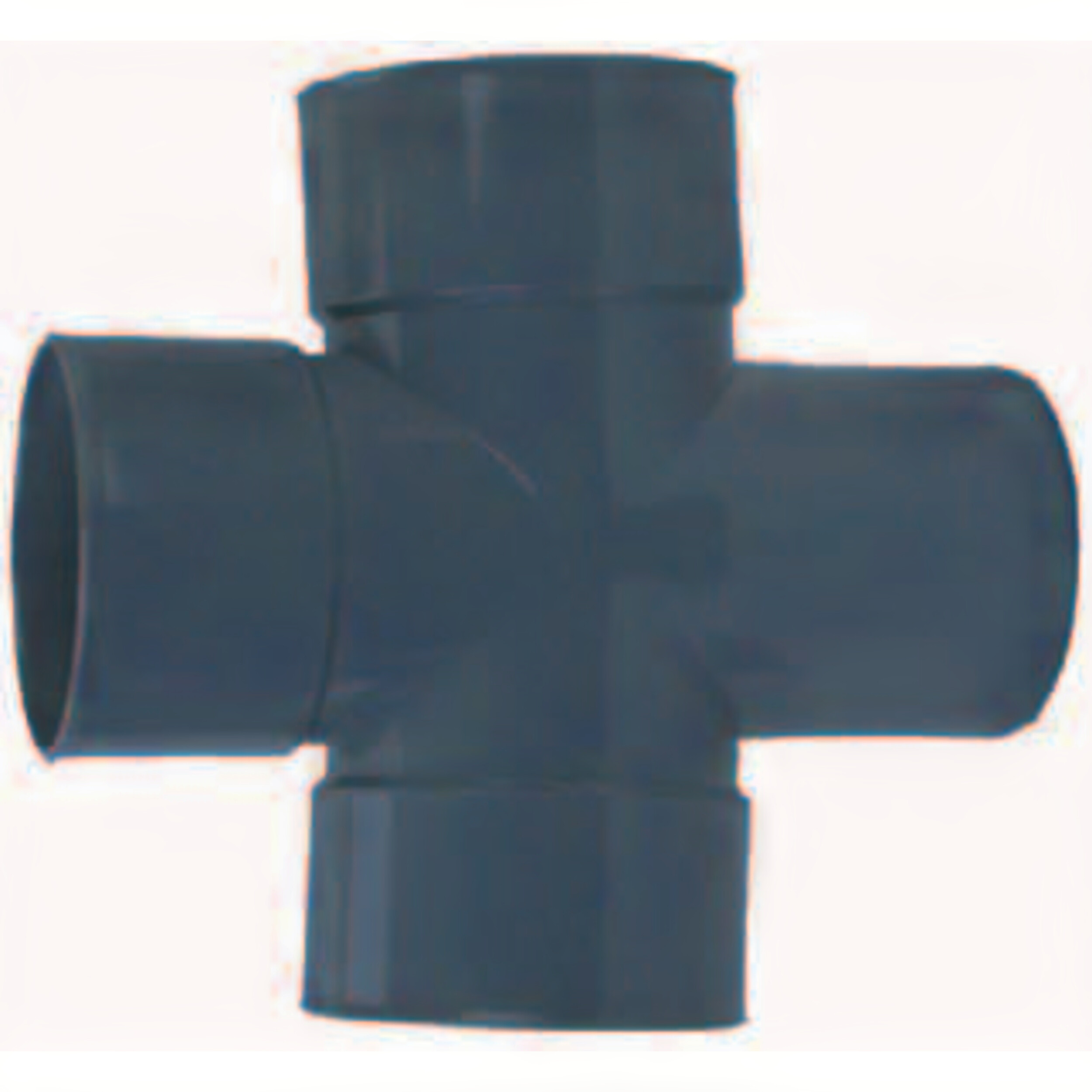 PVC Dubbel T-Stuk 45° 3 x mof/ 1 x spie 110mm