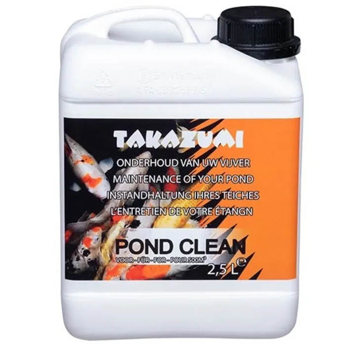 Takazumi Pond Clean 10L - Heldere Vijver & Gezonde Waterkwaliteit met Natuurlijke Bacteriën afbeelding