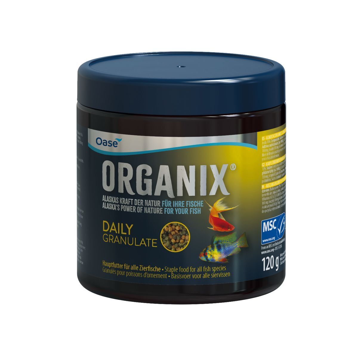 Oase ORGANIX Daily Granulate Visvoer 250ml - Duurzaam en Puur uit Alaska afbeelding