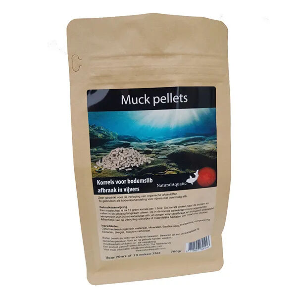 Natural Aquatic Muck Pellets 700g - Helder Water & Slibvrije Vijverbehandeling, Bereik 70m² afbeelding