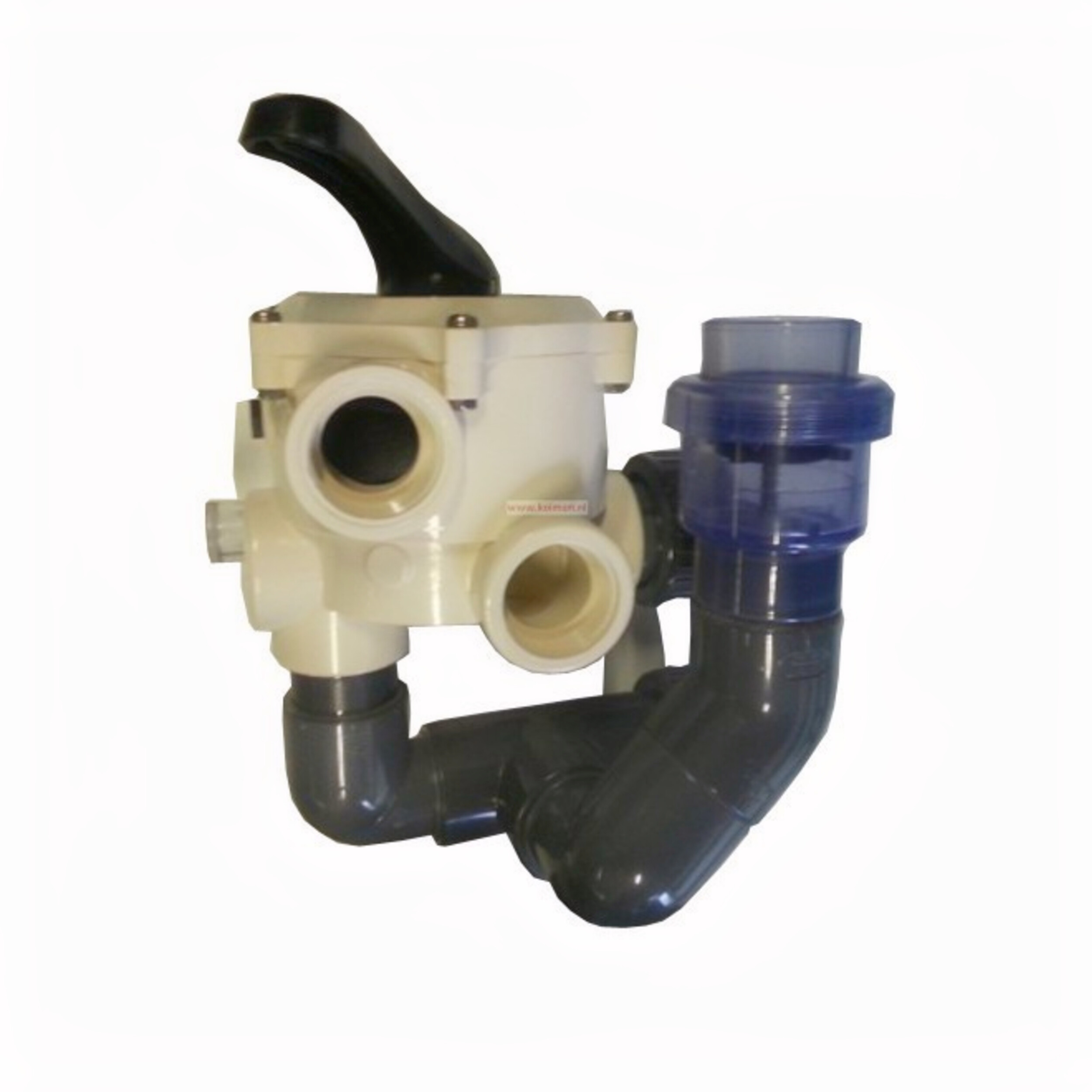 Zeswegklep voor Econobead 40-50-60 (50mm)