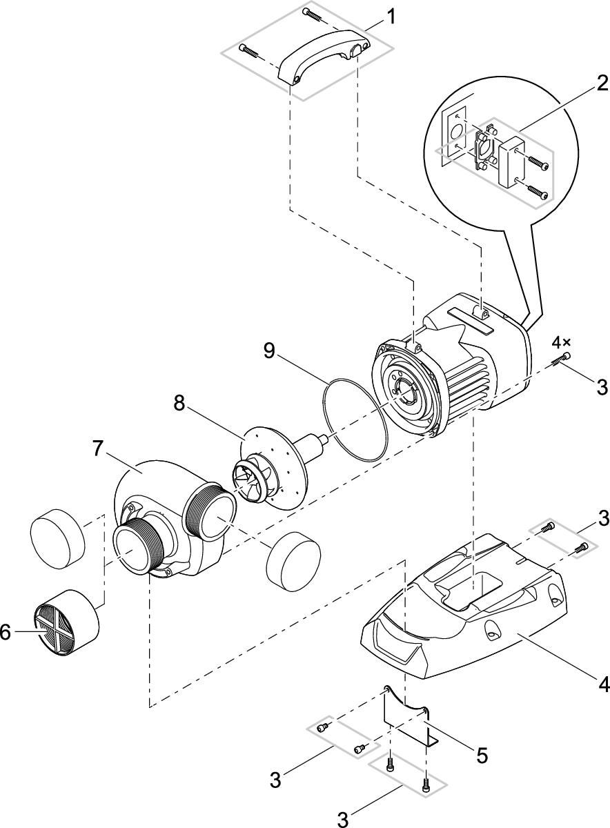 Vervangschroevenset Titanium afbeelding