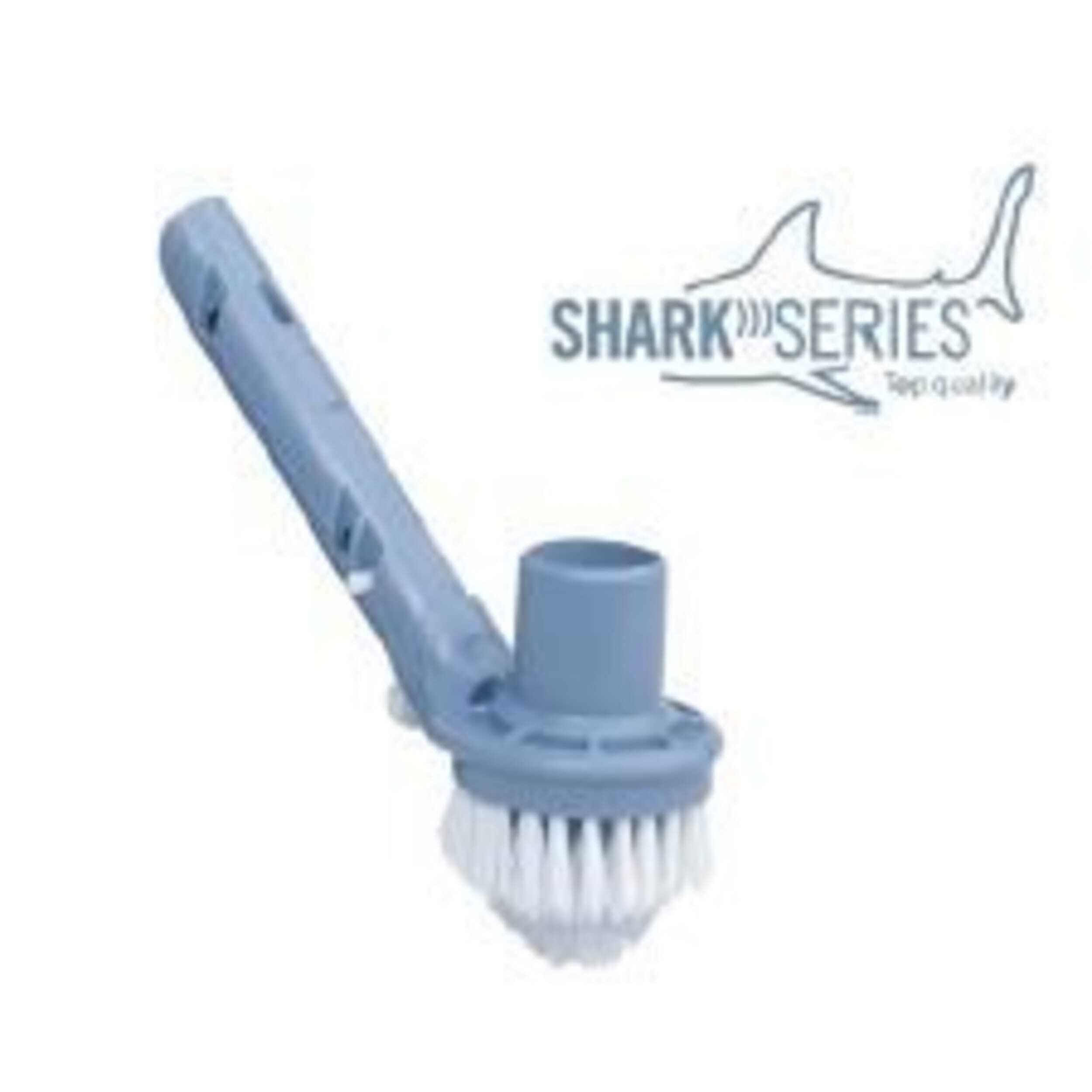 Brosse aspirante de coin de piscine Shark Brush, Device, Tool, Smoke Pipe