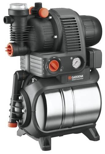 Gardena Hydrofoorpomp 5000/5 Eco Inox 1200W - Duurzaam 4500 L/u, Energiezuinig & Draagbaar afbeelding