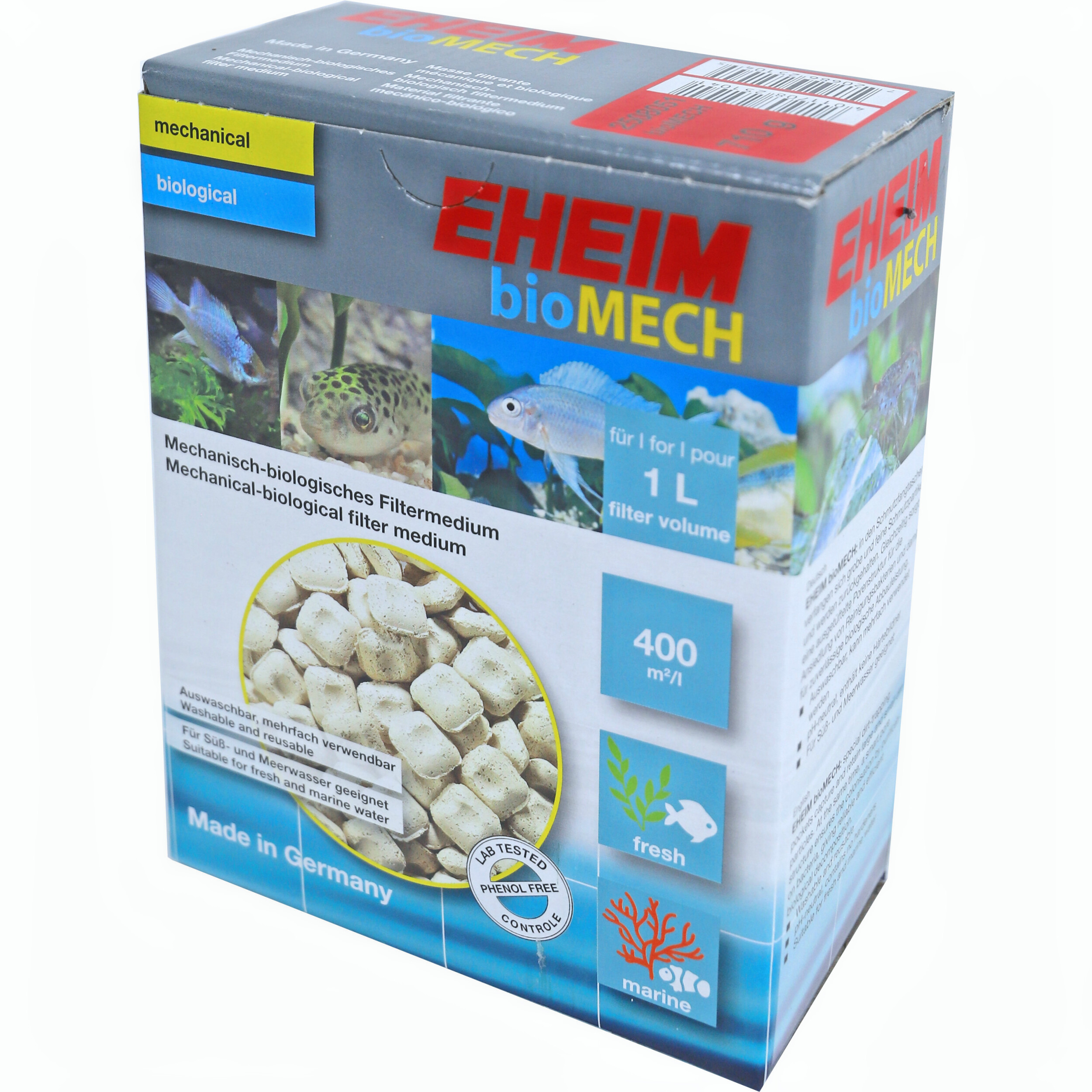 Eheim Biomech 1L Filtermassa - Mechanisch & Biologisch Aquariumfiltermateriaal