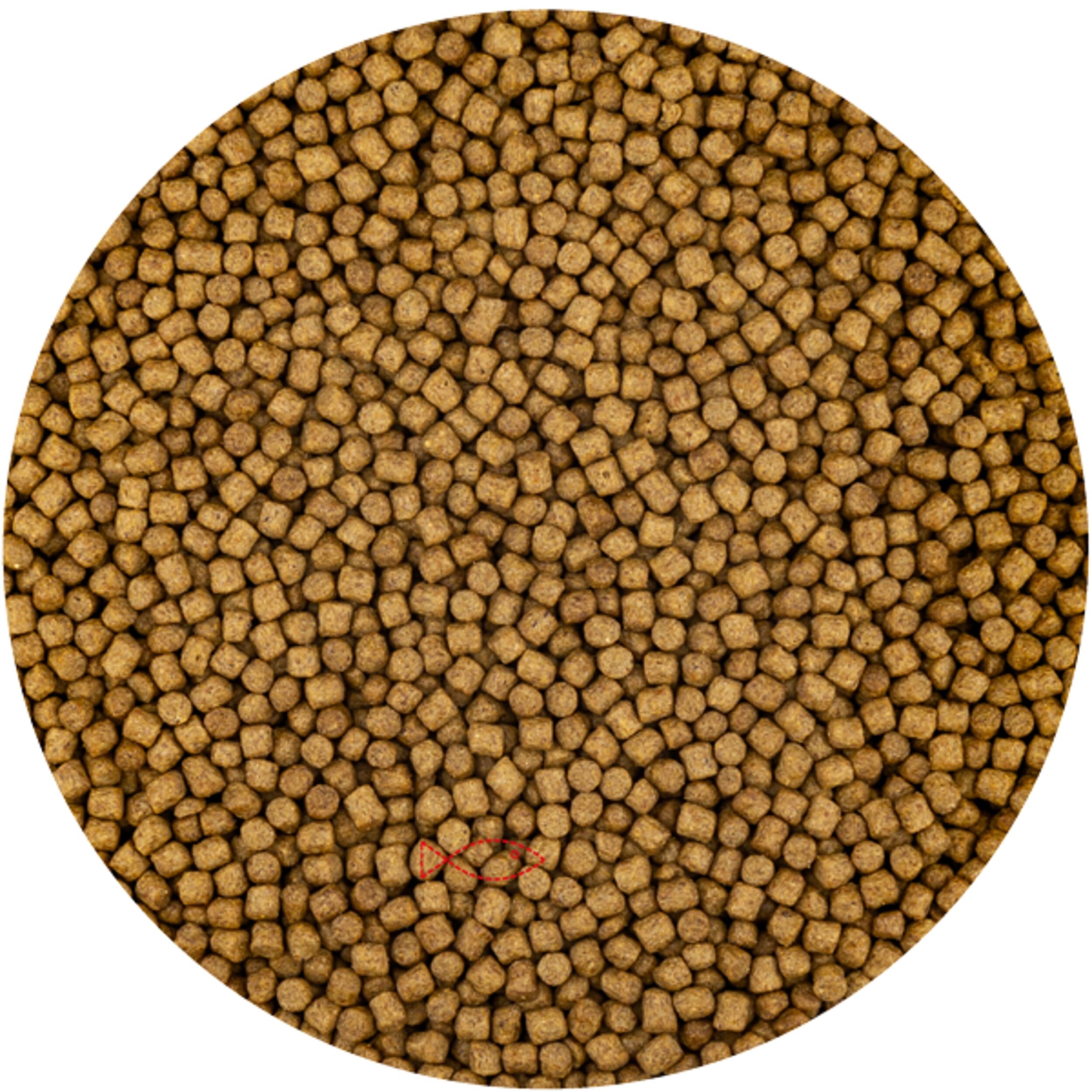 Vivani Vivani koivoer Wheat Germ 3mm 15 Kilo Zak