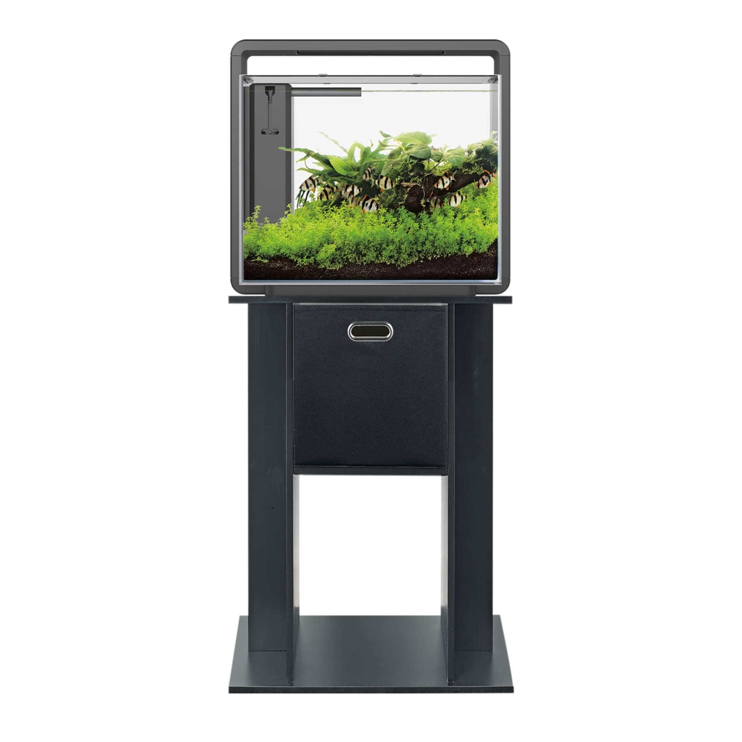 Superfish Meubel Home Zwart - Aquariummeubel voor 25/30/40/45L - Stijlvol, Stevig & Modern