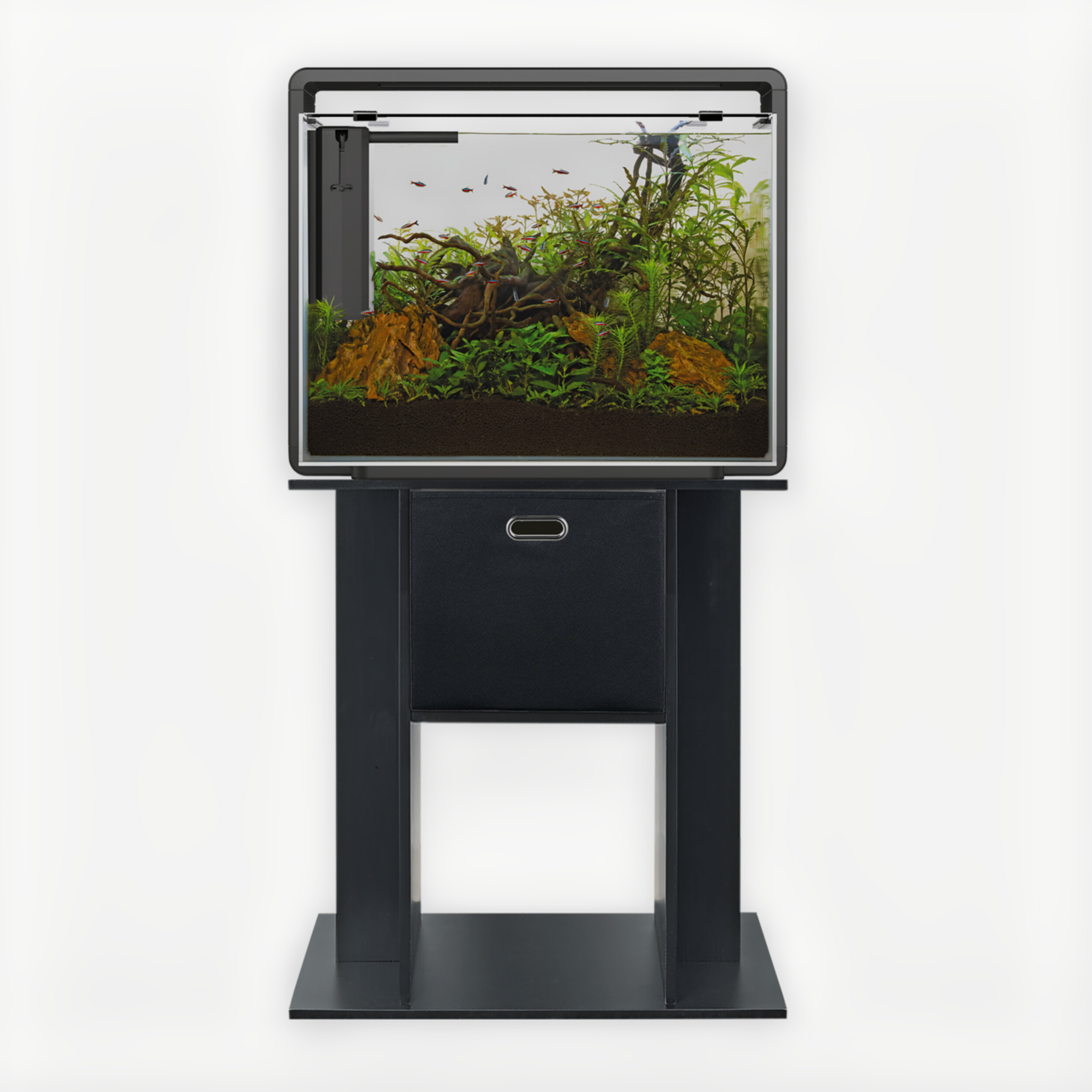 Superfish Meubel Home 60/65/80/85 - Zwart MDF Aquariummeubel voor Stijlvol Interieur