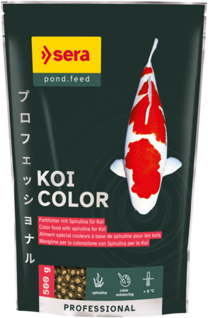 Sera Koi Professional Color 500gr - Hoogwaardig Drijvend Vijvervoer voor Koi met Natuurlijke Kleurversterkers afbeelding