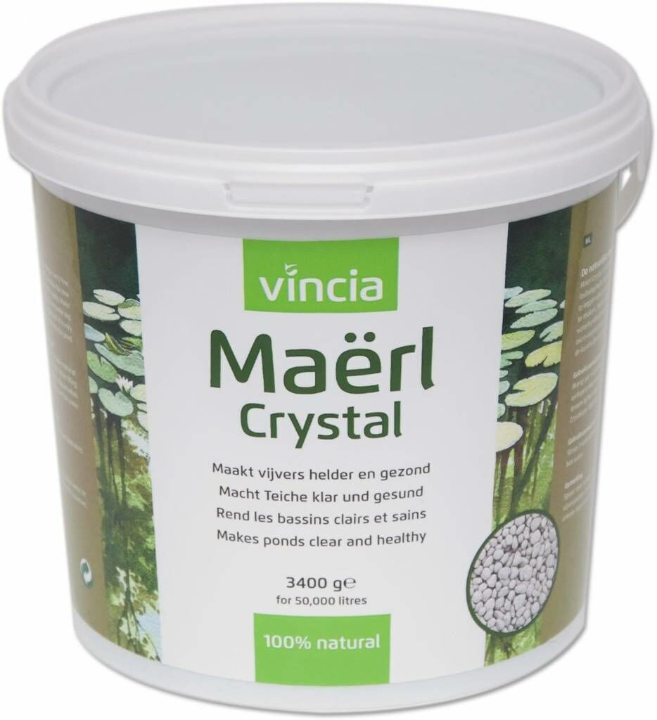 Maërl Crystal voor Helder en Gezond Vijverwater - 3600 Gram