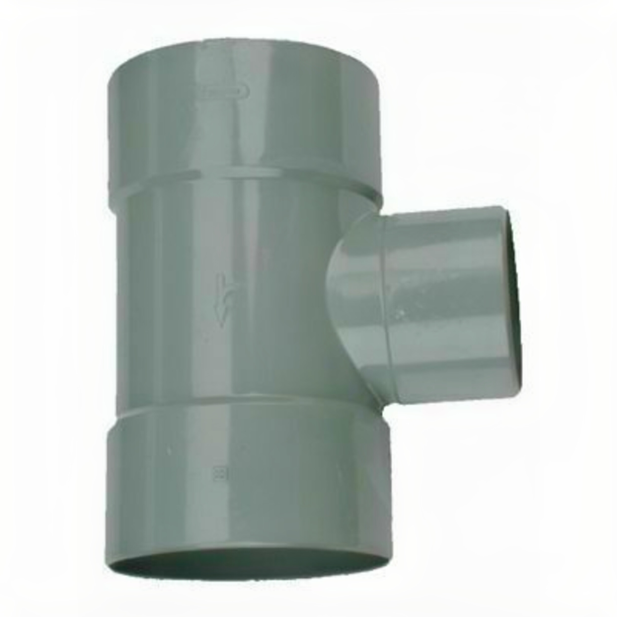 PVC Verloop T-Stuk 88° 3 x mof 110 x 75 mm Wavin