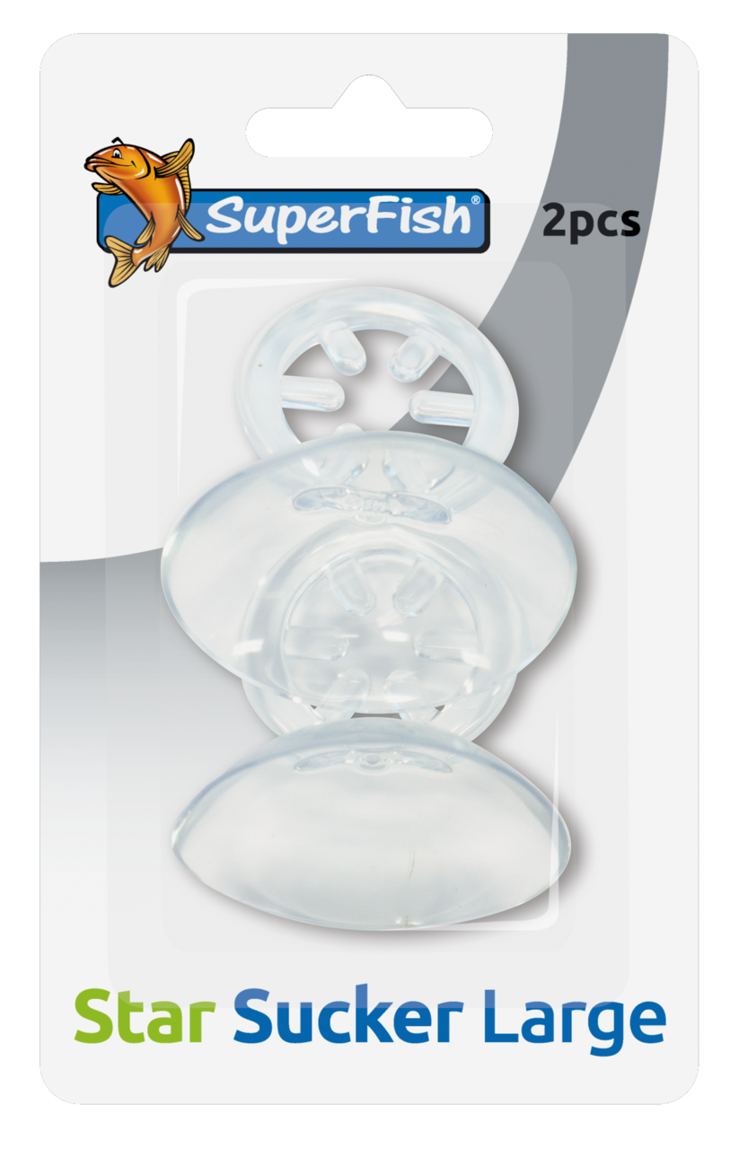 Superfish Sterzuigers Groot 2-Pack - Veilig Bevestigen in Aquariums afbeelding